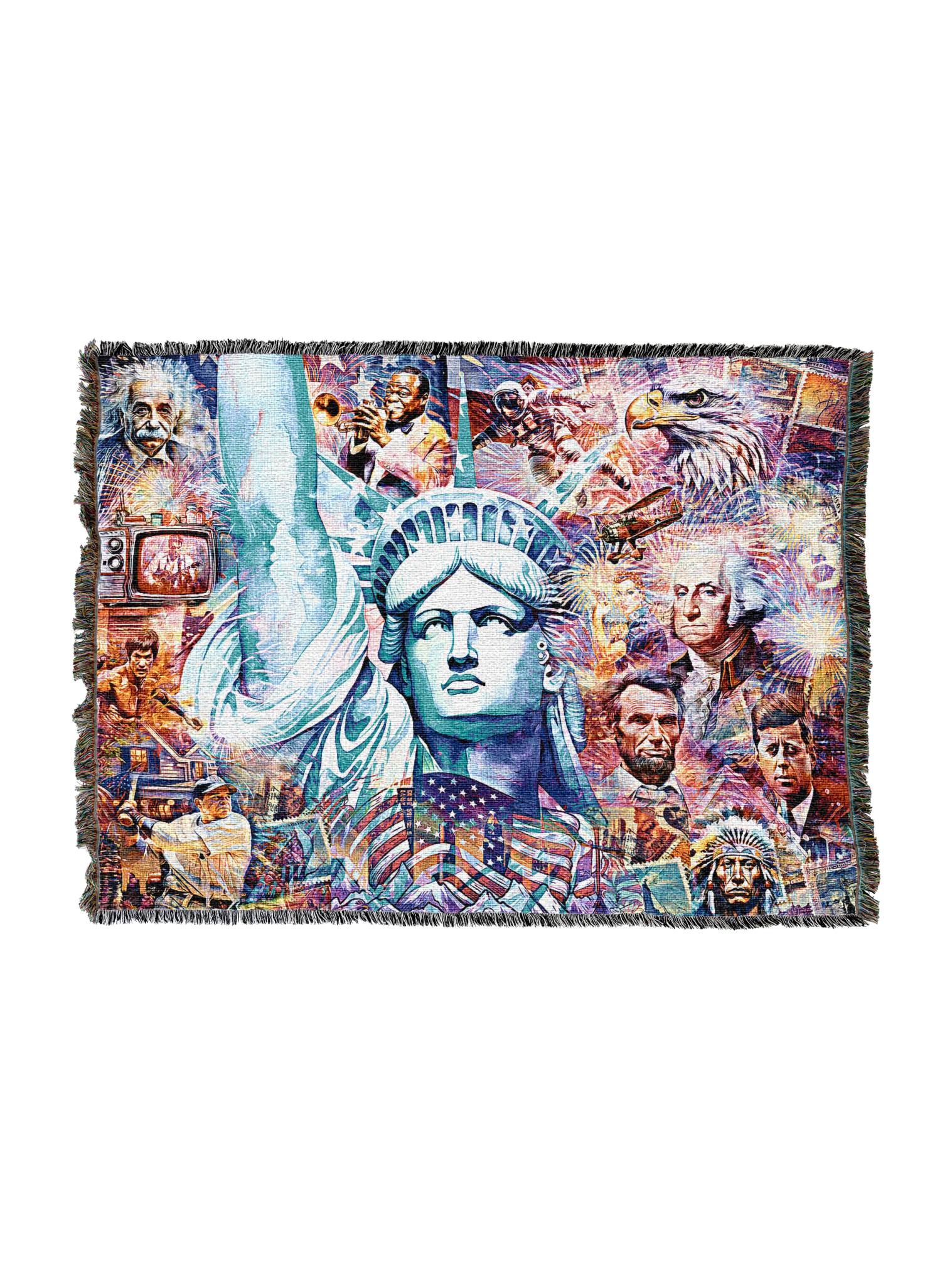 Statue Of Liberty Blanket