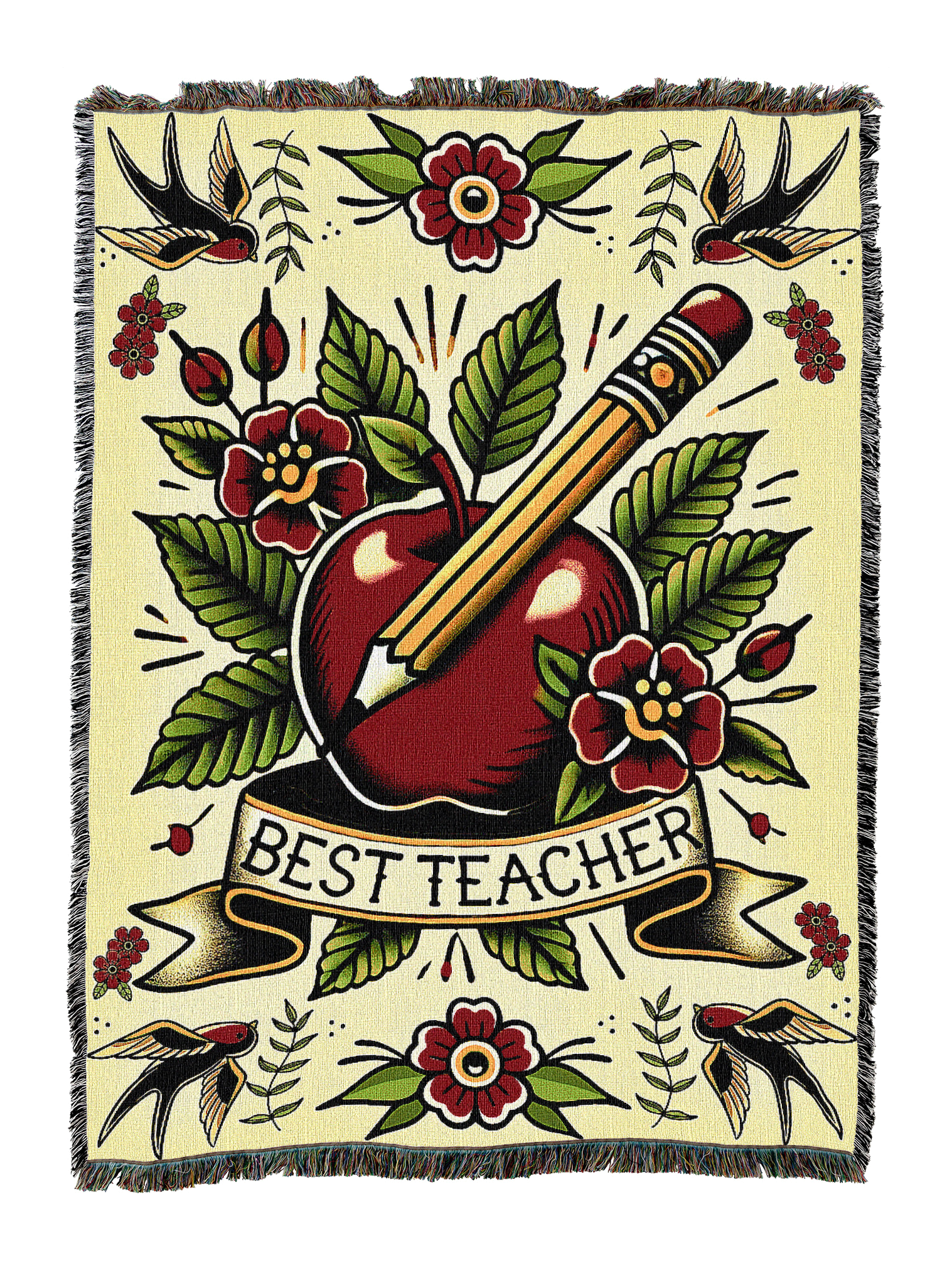 Best Teacher Award Blanket