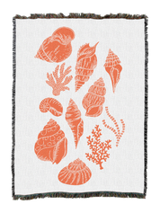 Beach Life In Orange Blanket