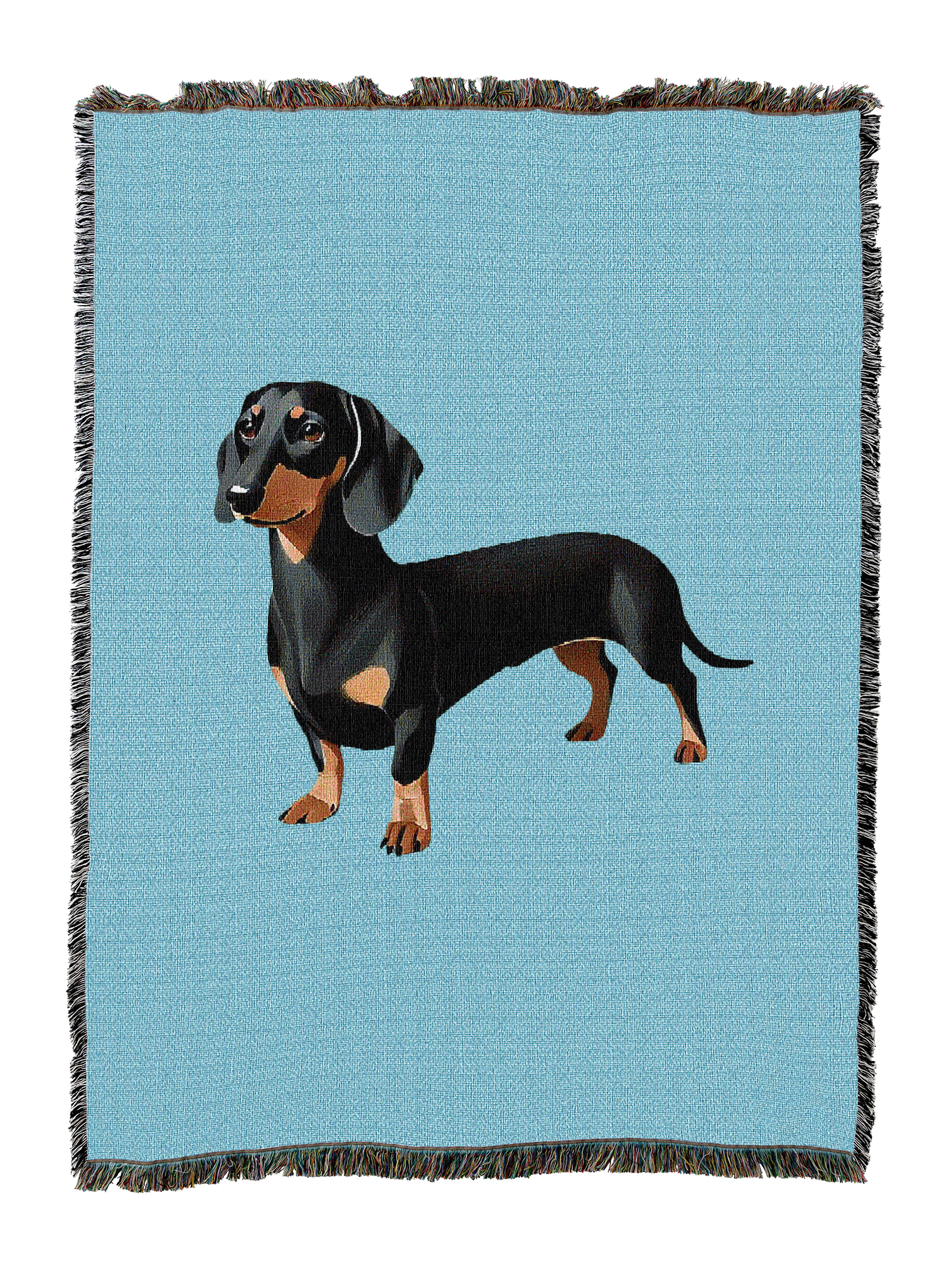 Dachshund Dark Blanket