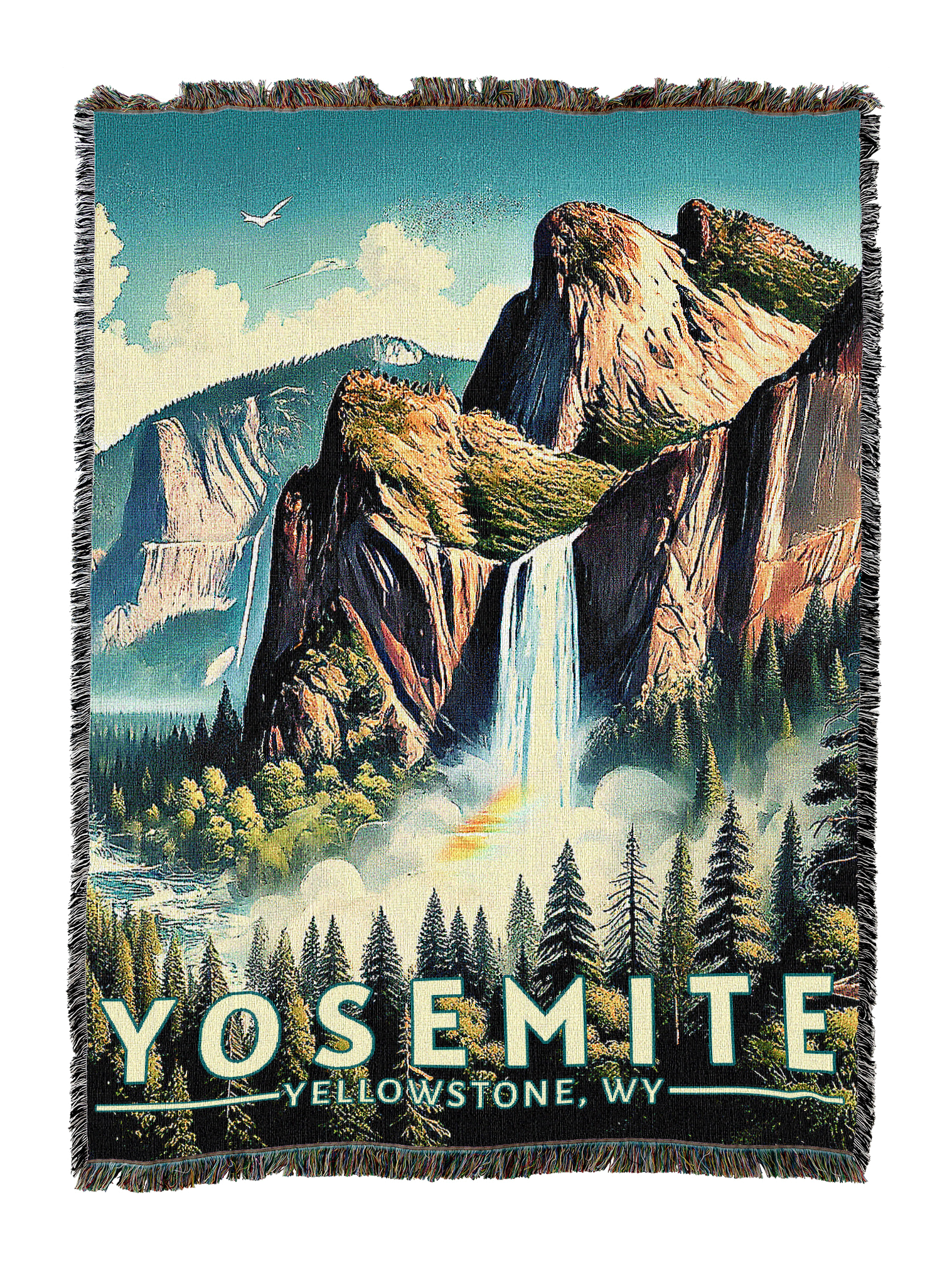 Yosemite National Park Blanket