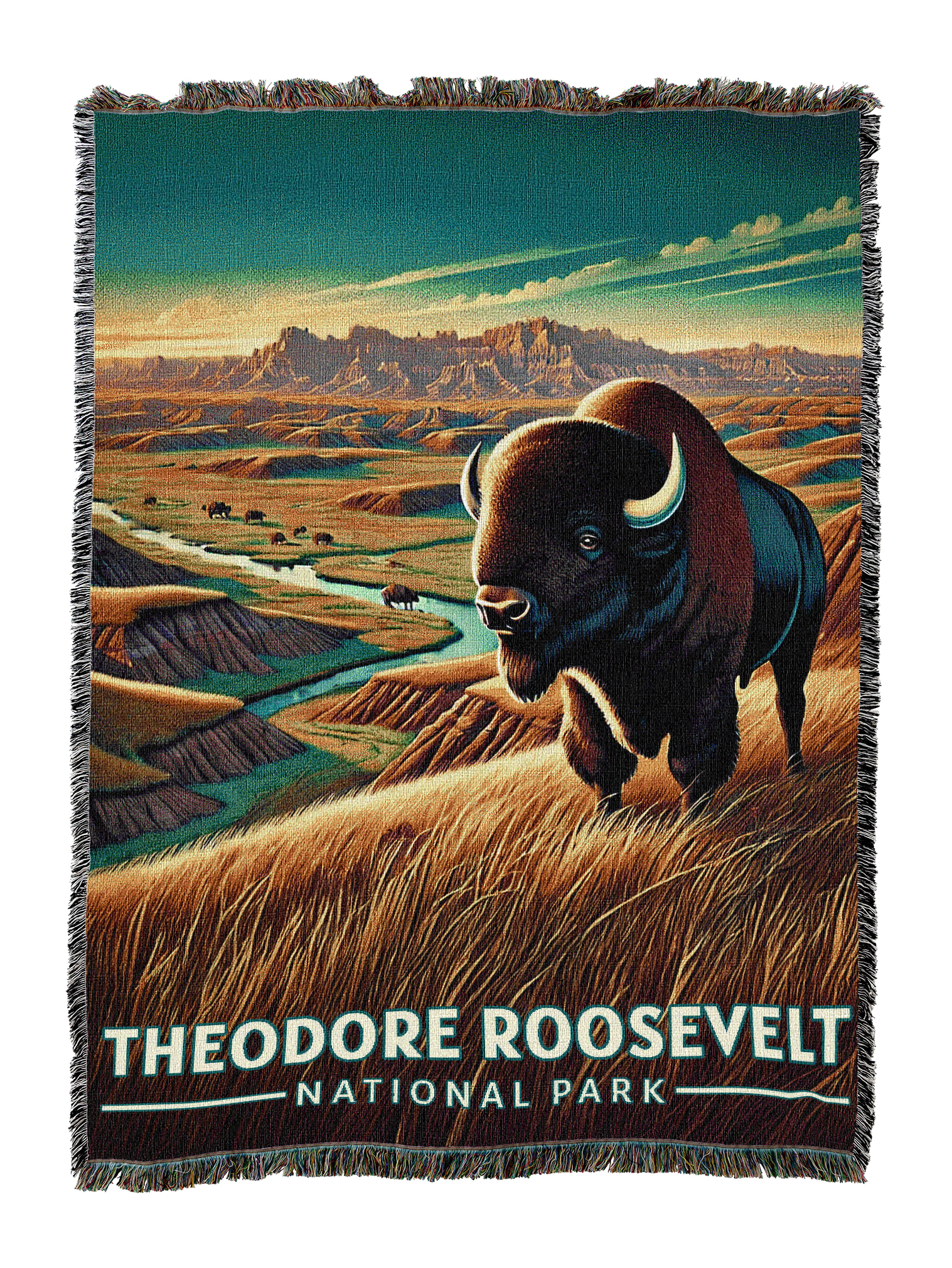 Theodore Roosevelt National Park Blanket