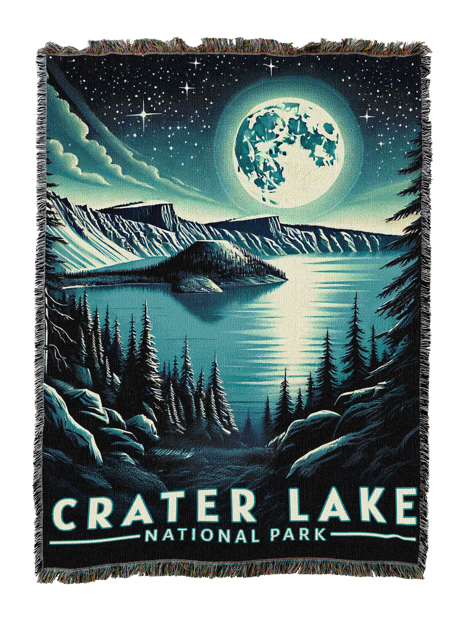 Crater Lake National Park Blanket