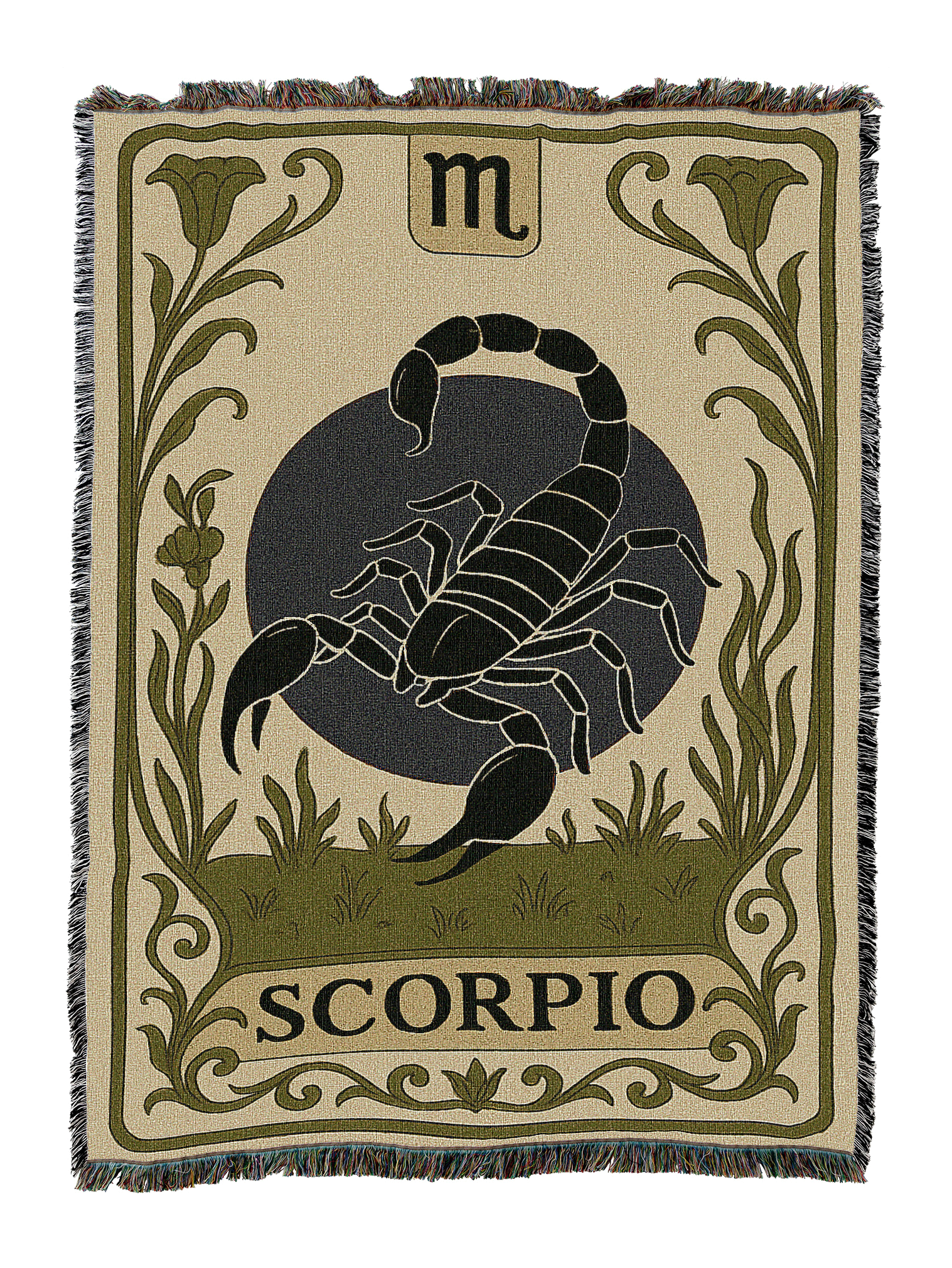 Scorpio Botanical Blanket