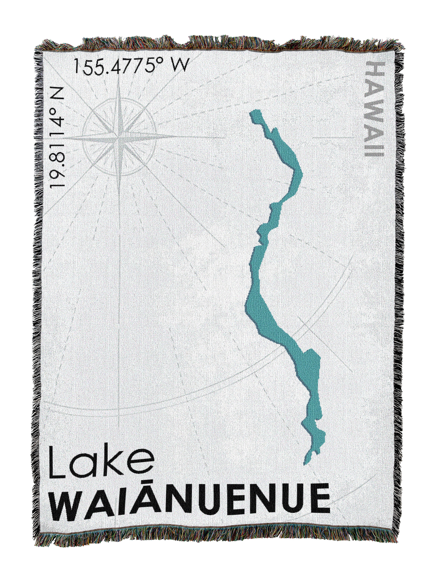 Lake Waianuenue HI Blanket
