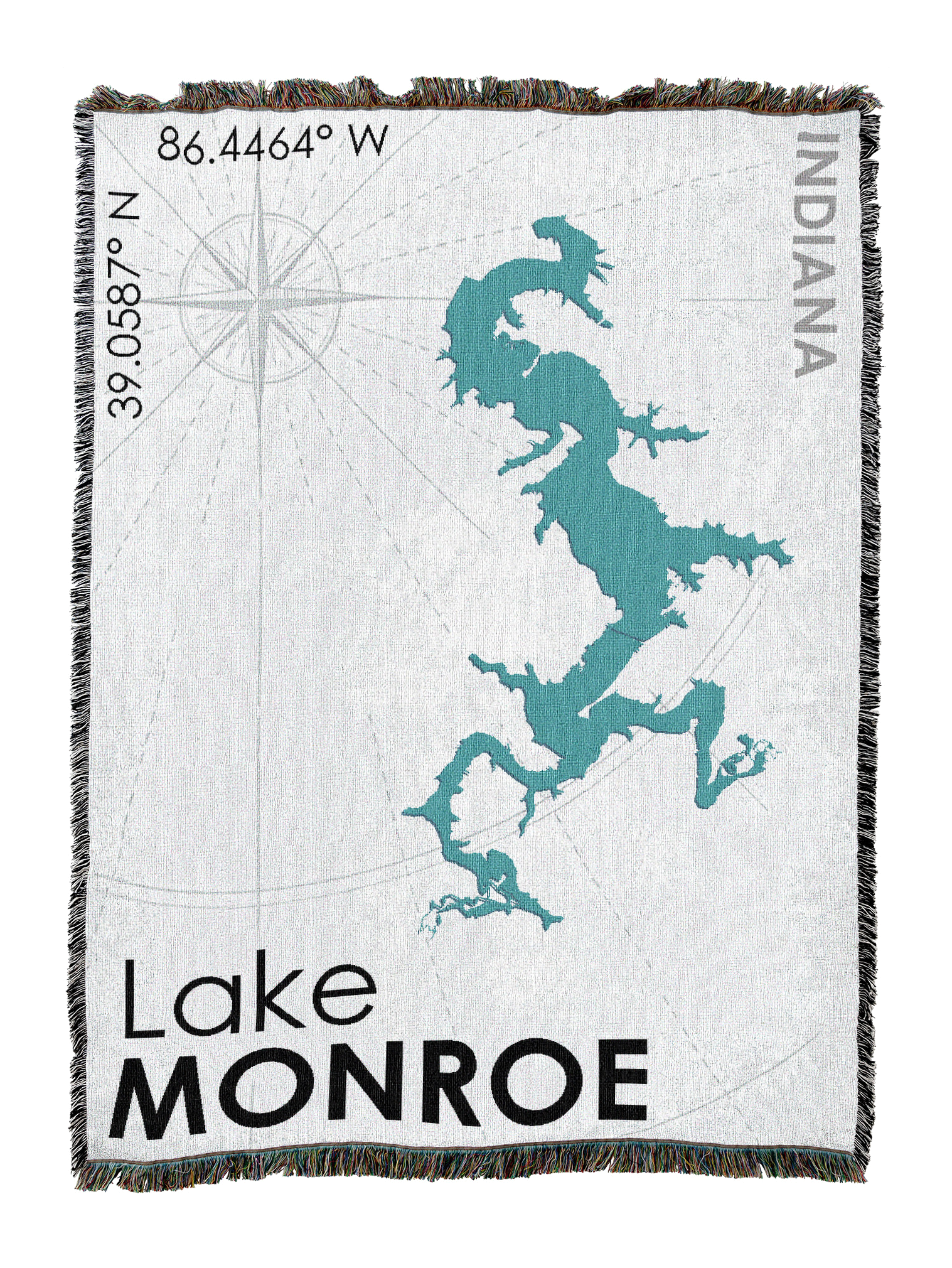 Lake Monroe IN Blanket
