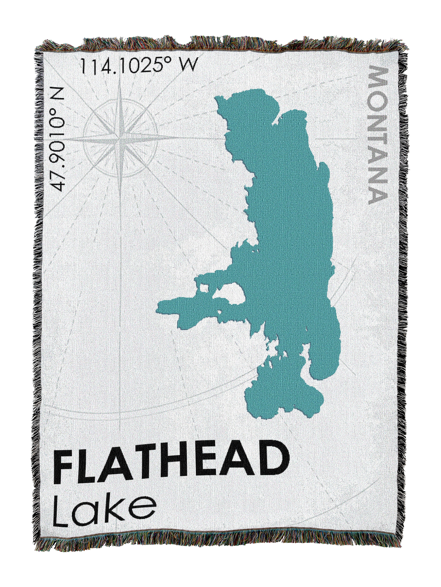 Flathead Lake Mt Blanket