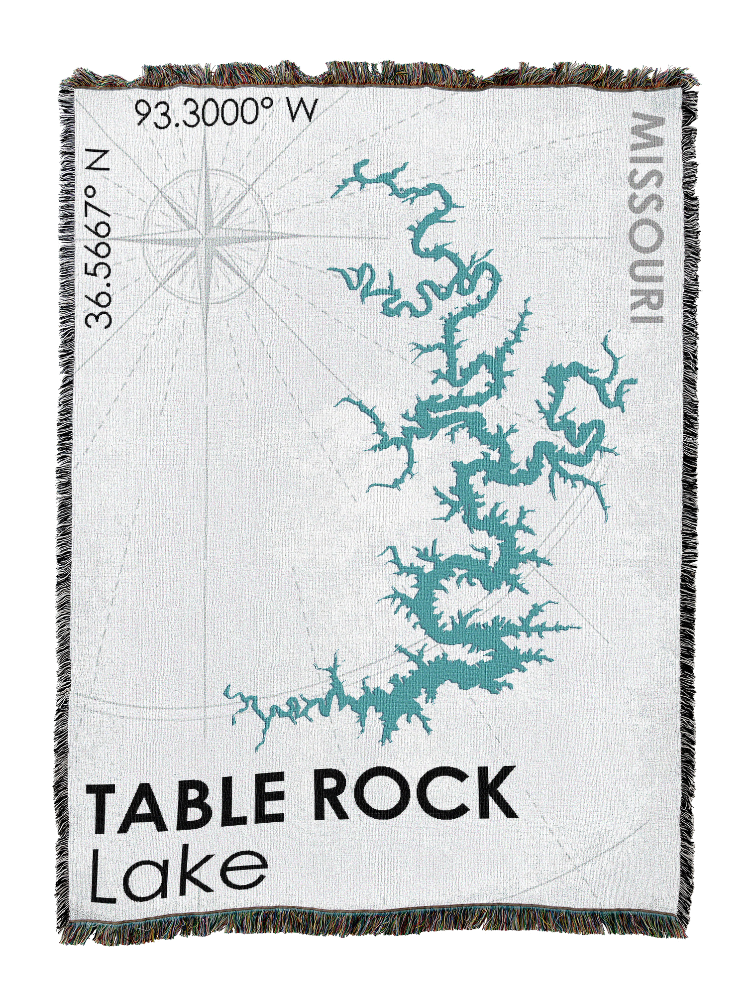 Table Rock Lake Mo Blanket