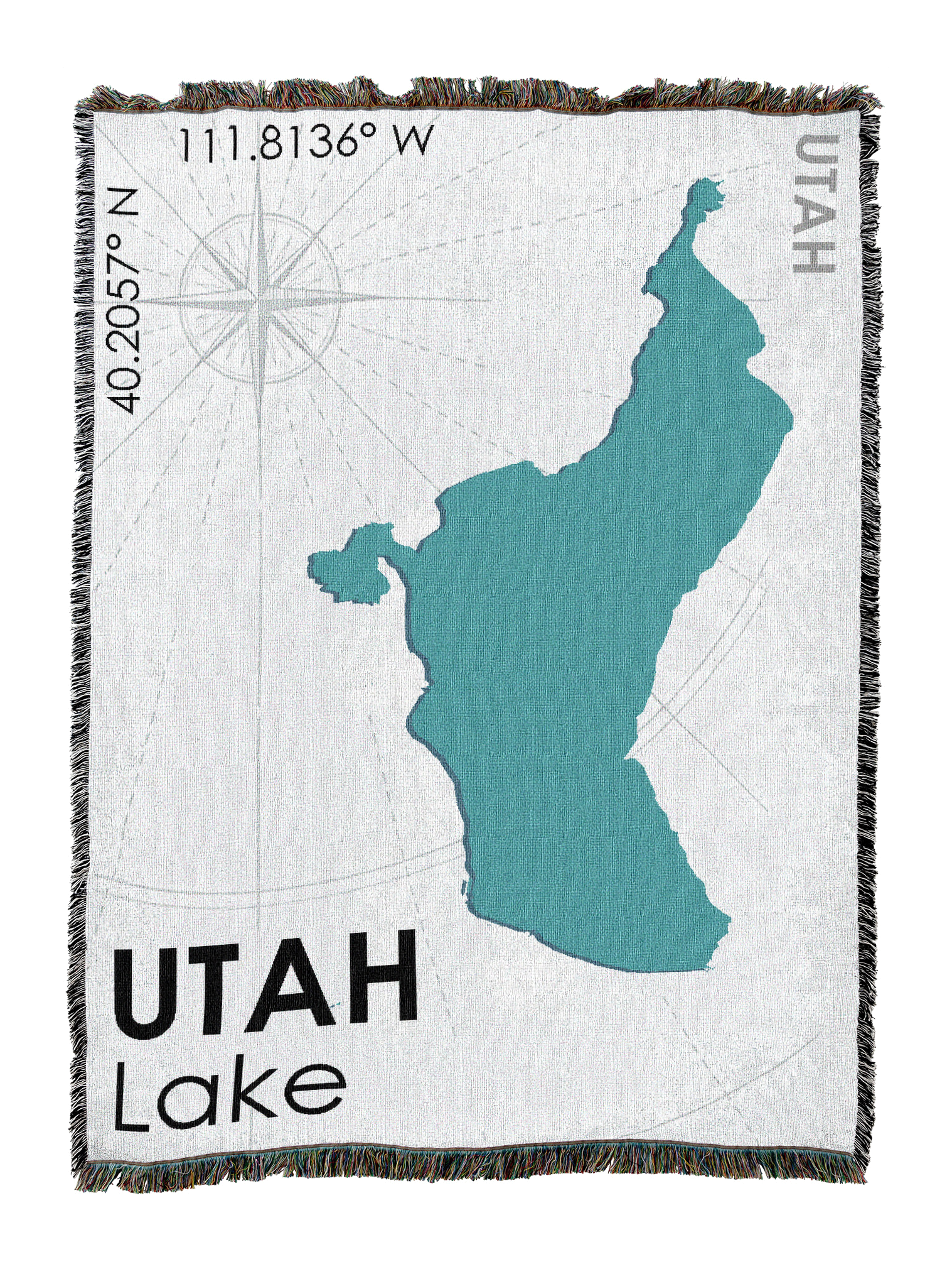 Utah Lake Ut Blanket