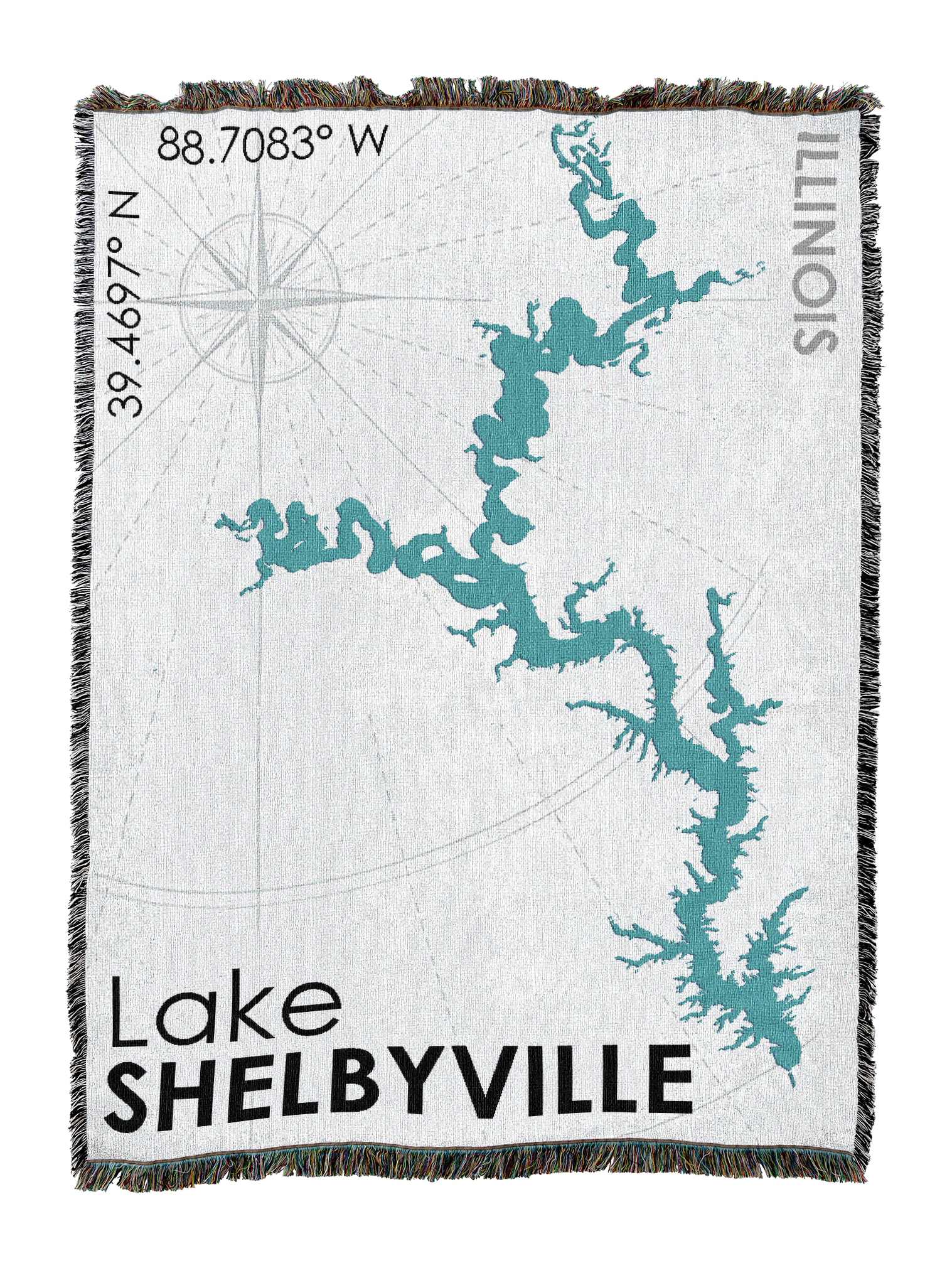 Lake Shelbyville IL Blanket