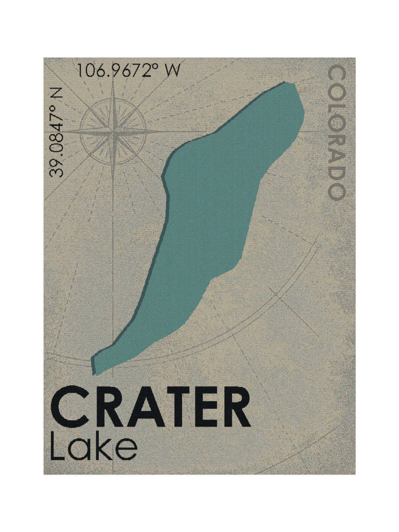 Crater Lake CO Blanket