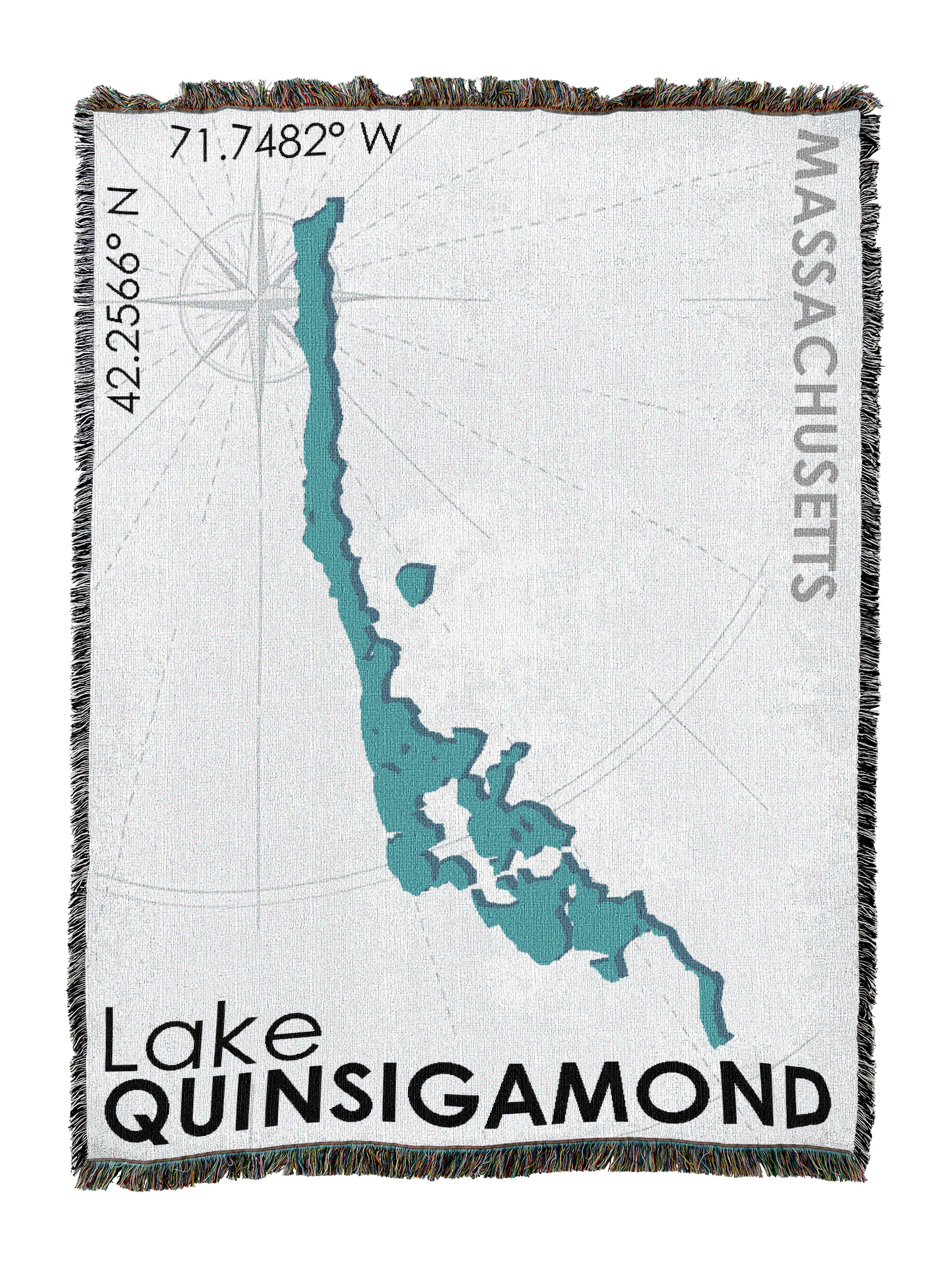 Lake Quinsigamond MA Blanket