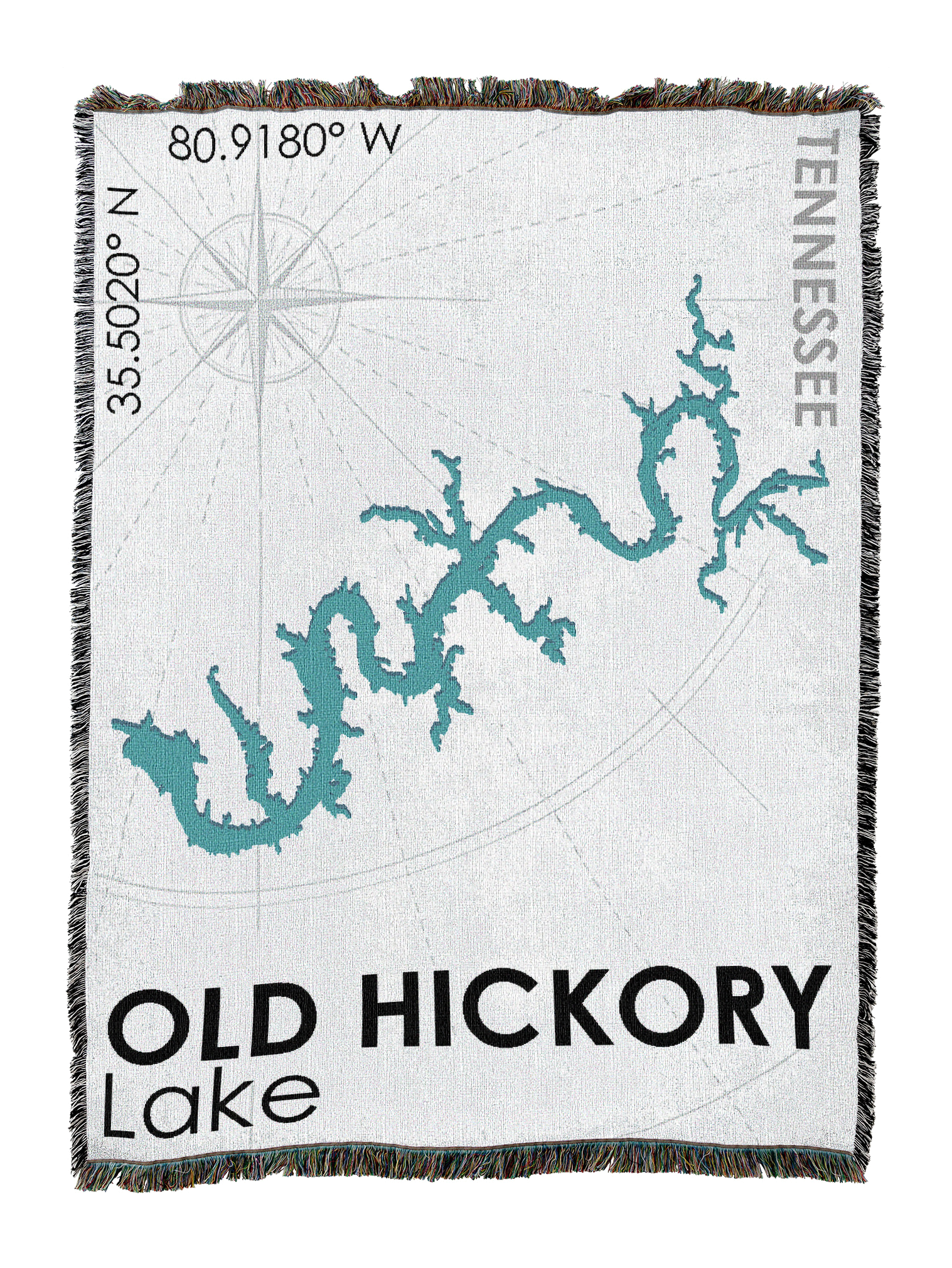 Old Hickory Lake TN Blanket