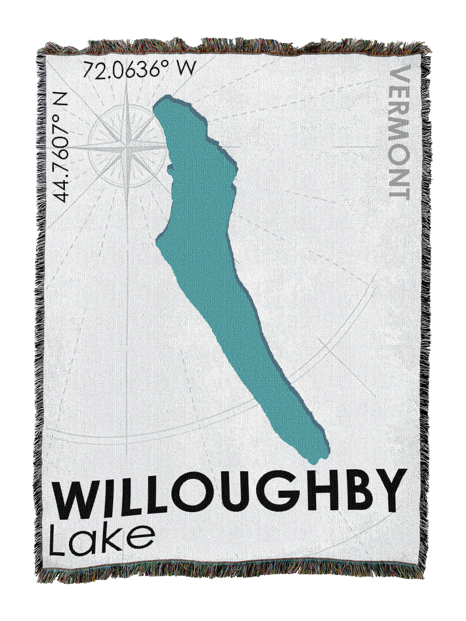 Lake Willoughby VT Blanket