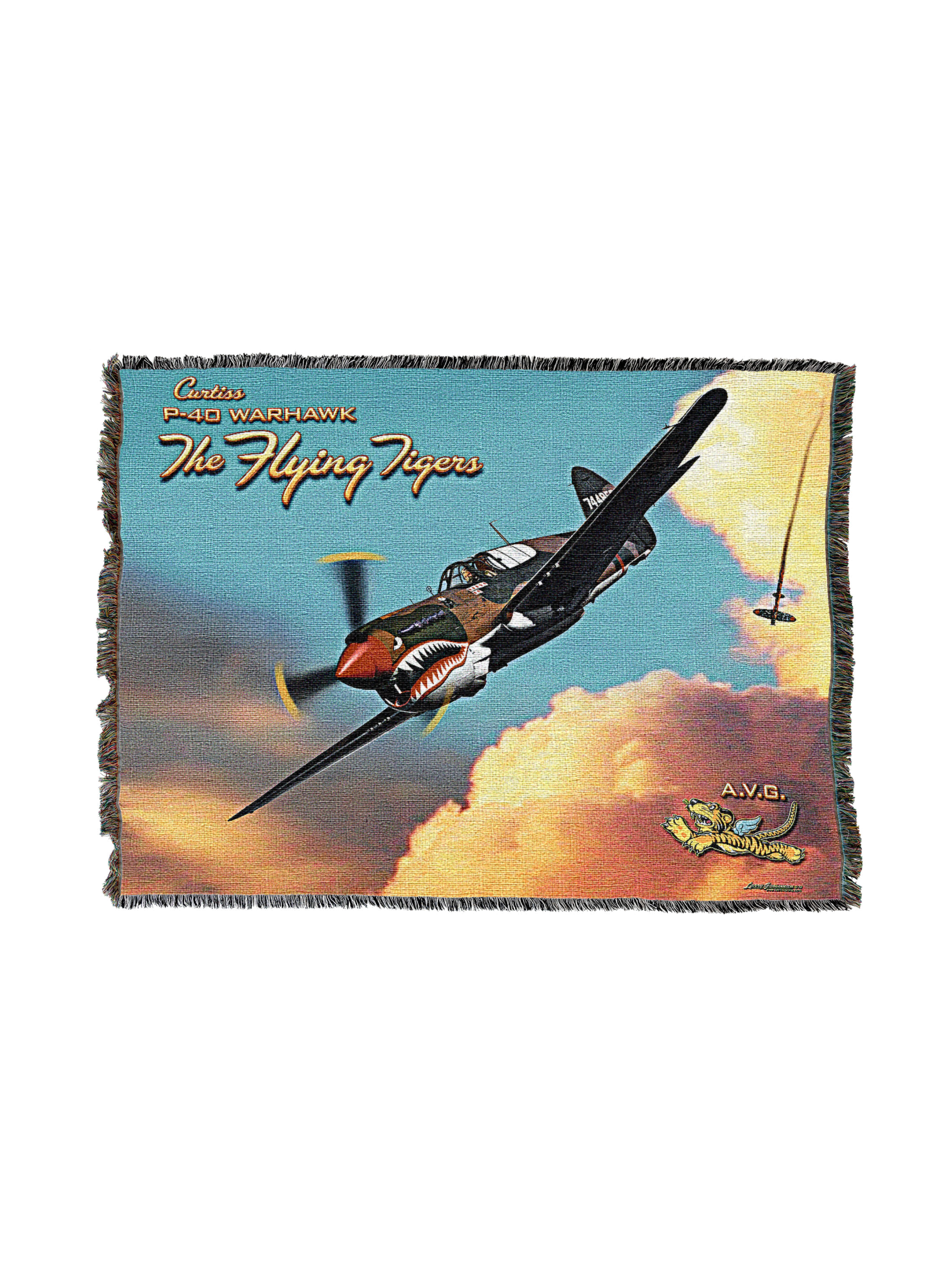 Flying Tiger Blanket