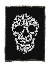 Catskull Black Blanket