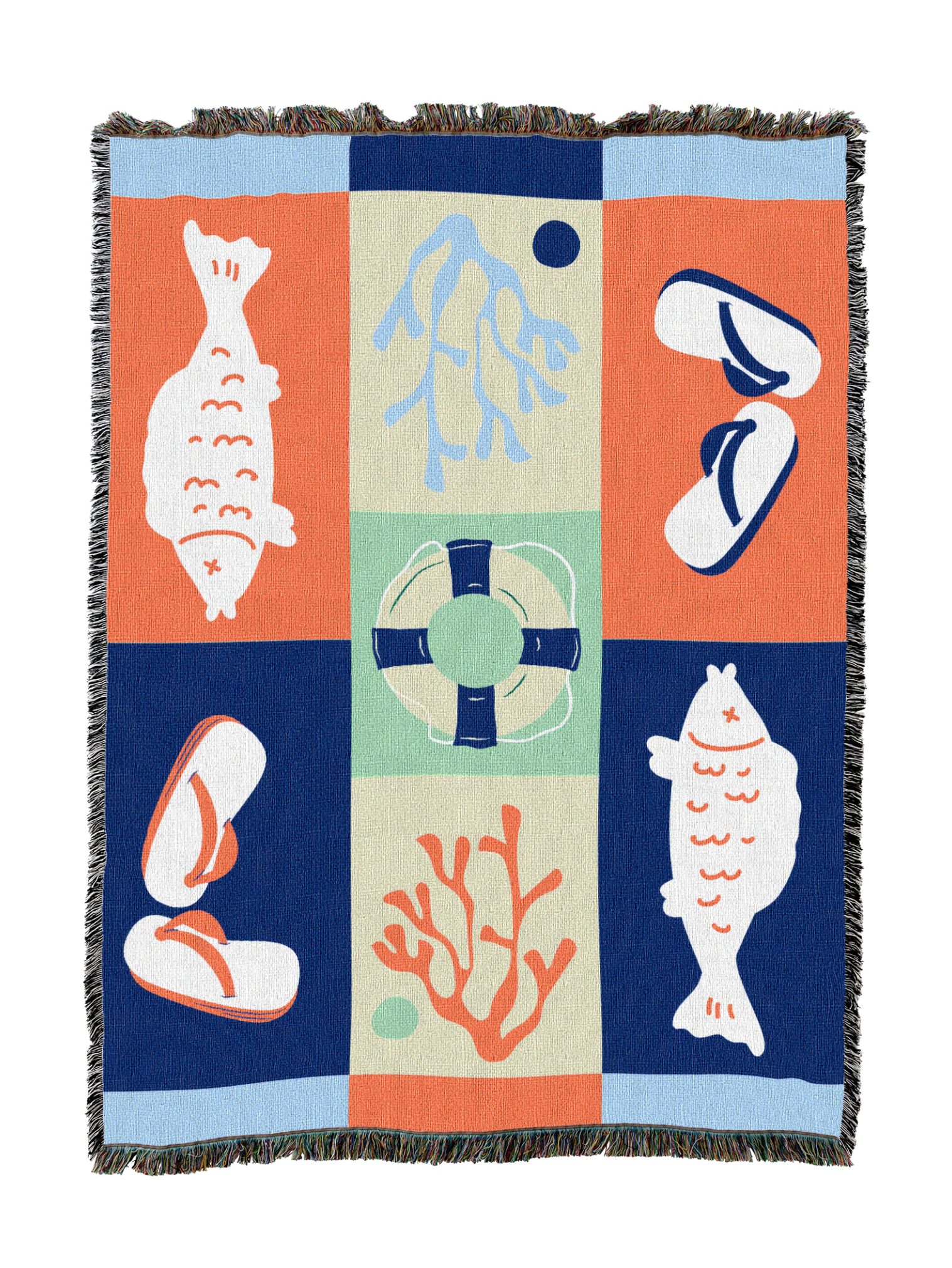 Beach Aesthetic Blanket