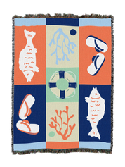 Beach Aesthetic Blanket