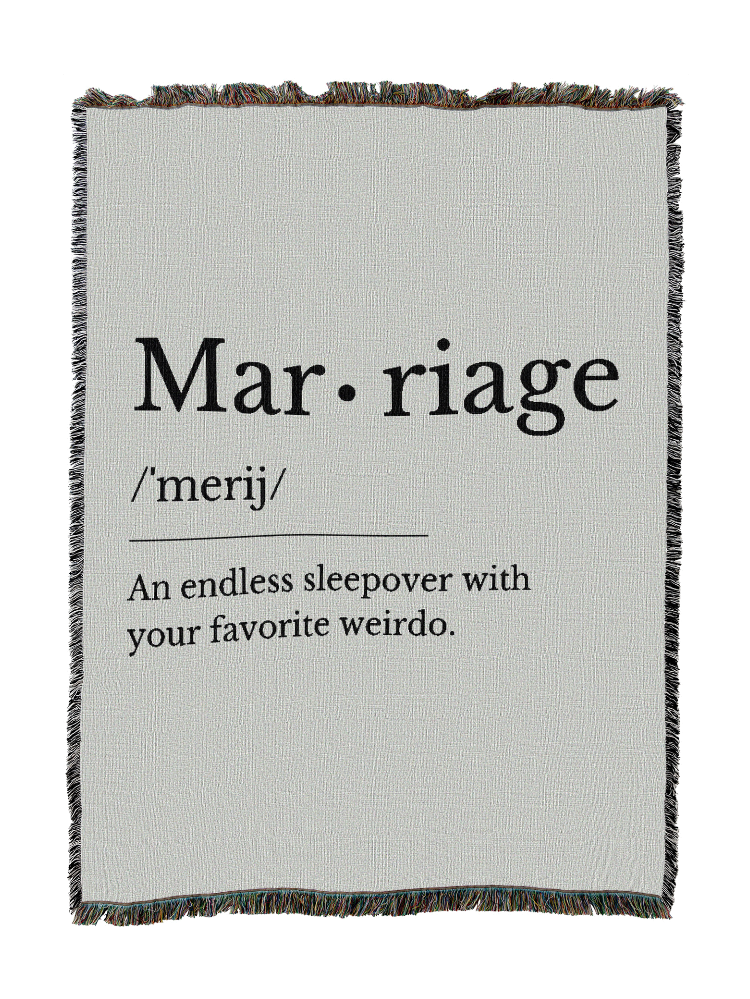 Define Marriage Blanket