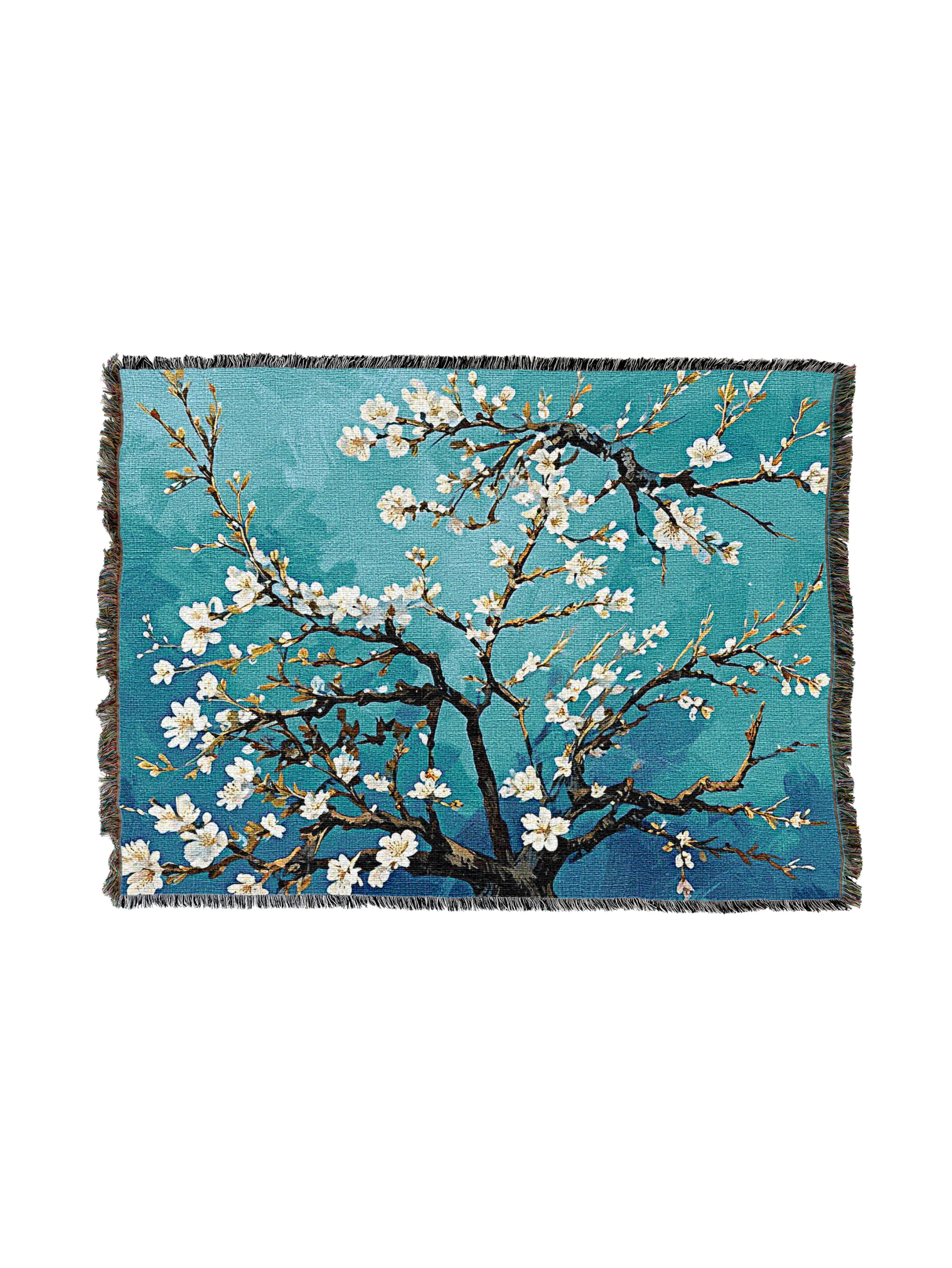 Animated Cherry Blossoms Blanket