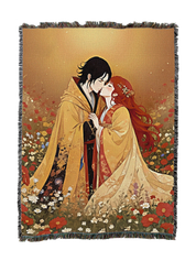 The Lovers Kiss Blanket