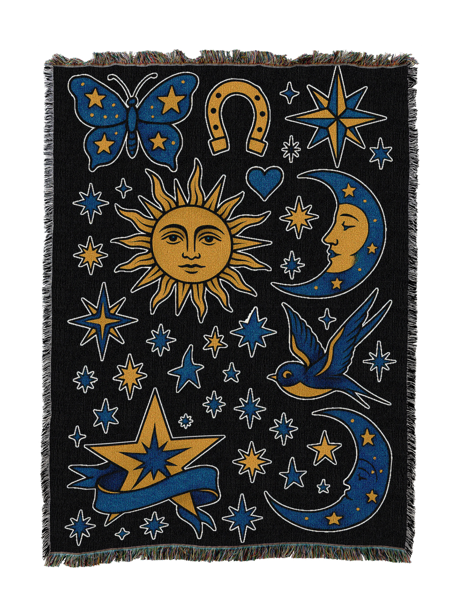 Celestial American Traditional 2 Blanket