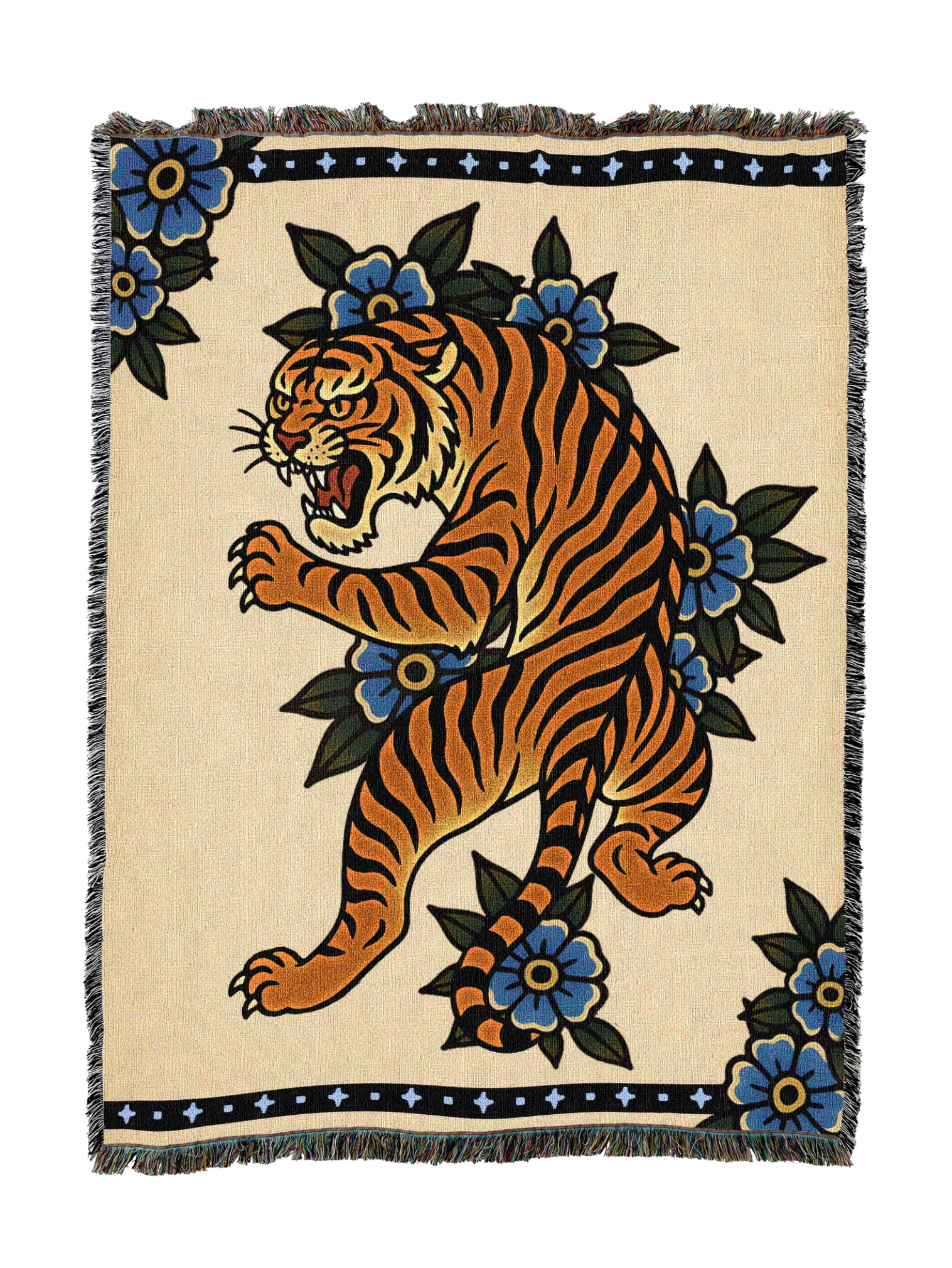 Fierce Blooms Blanket