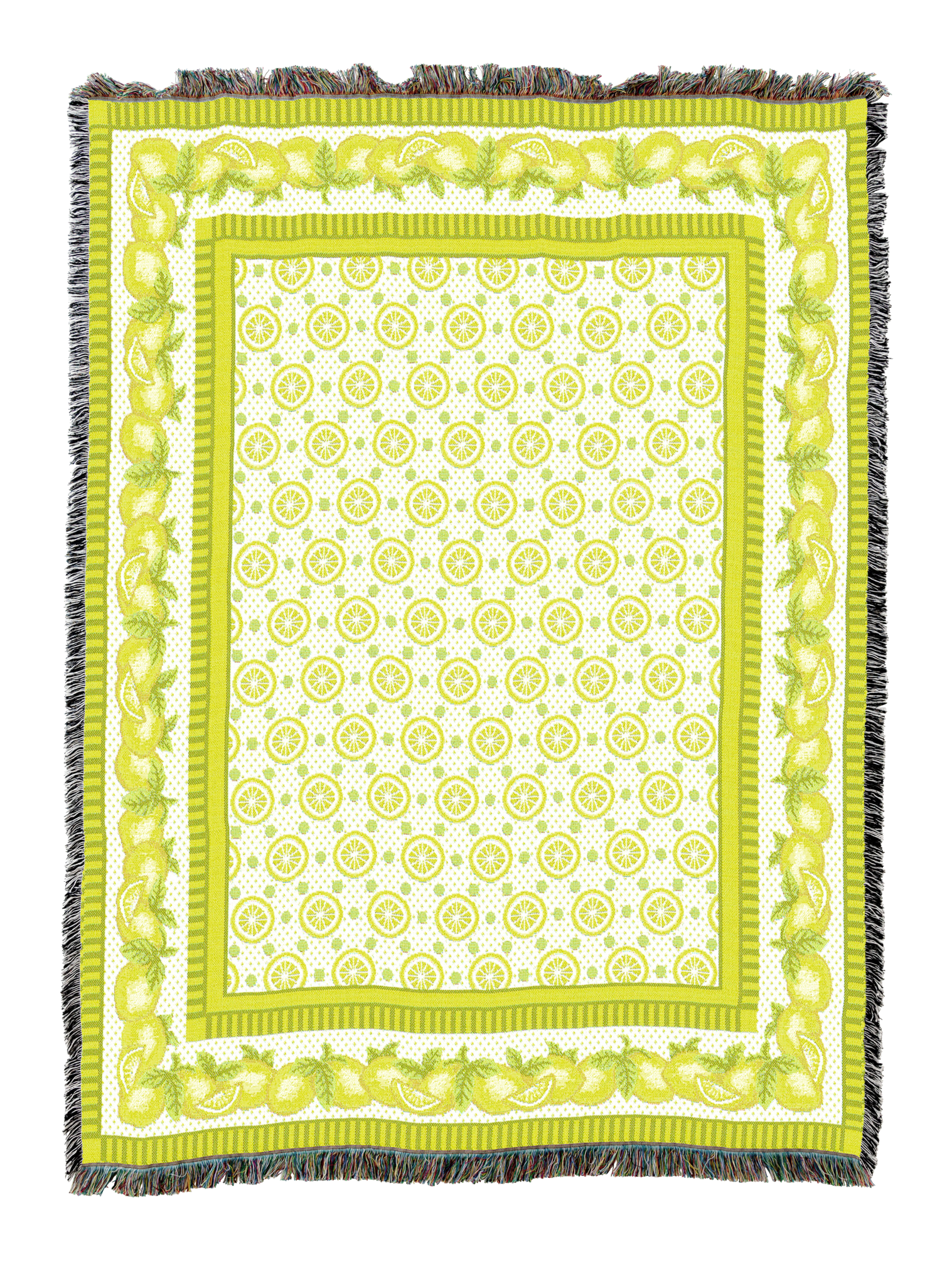 Lemon Zest Decor Blanket