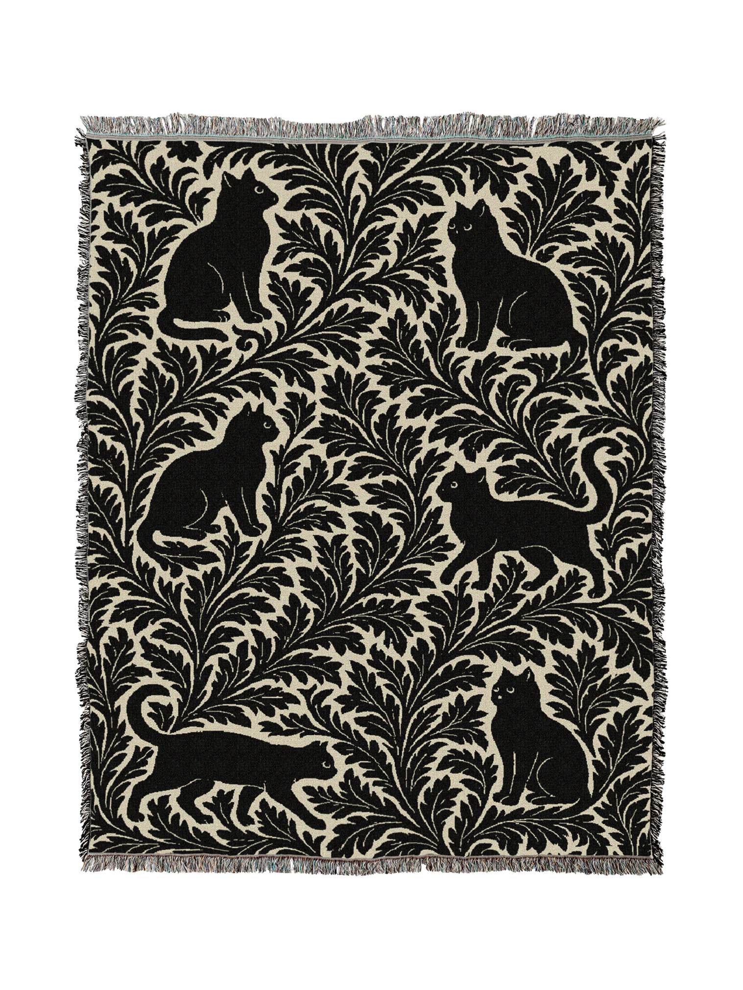 Black Cat Wm Blanket