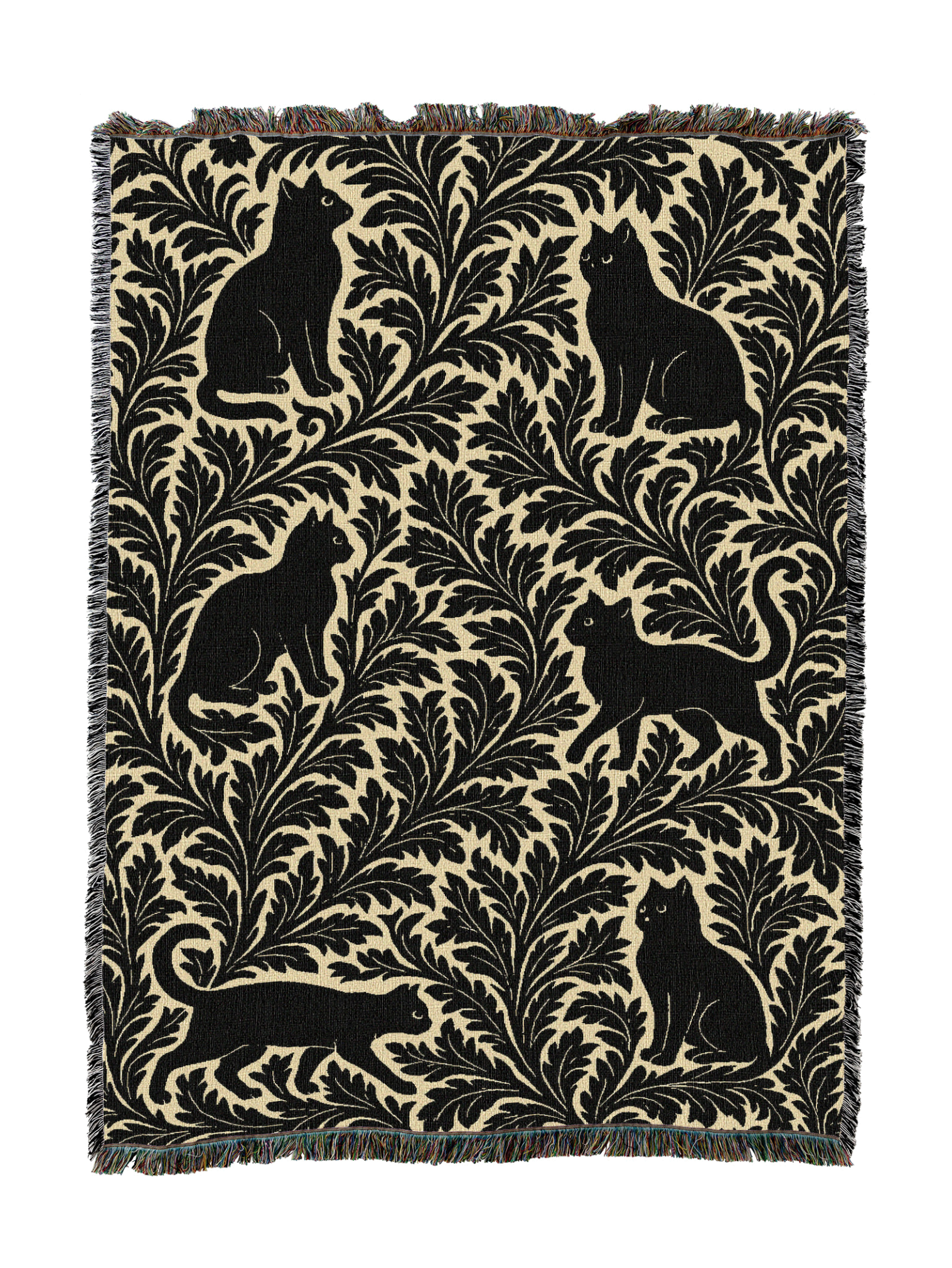 Black Cat Wm Blanket