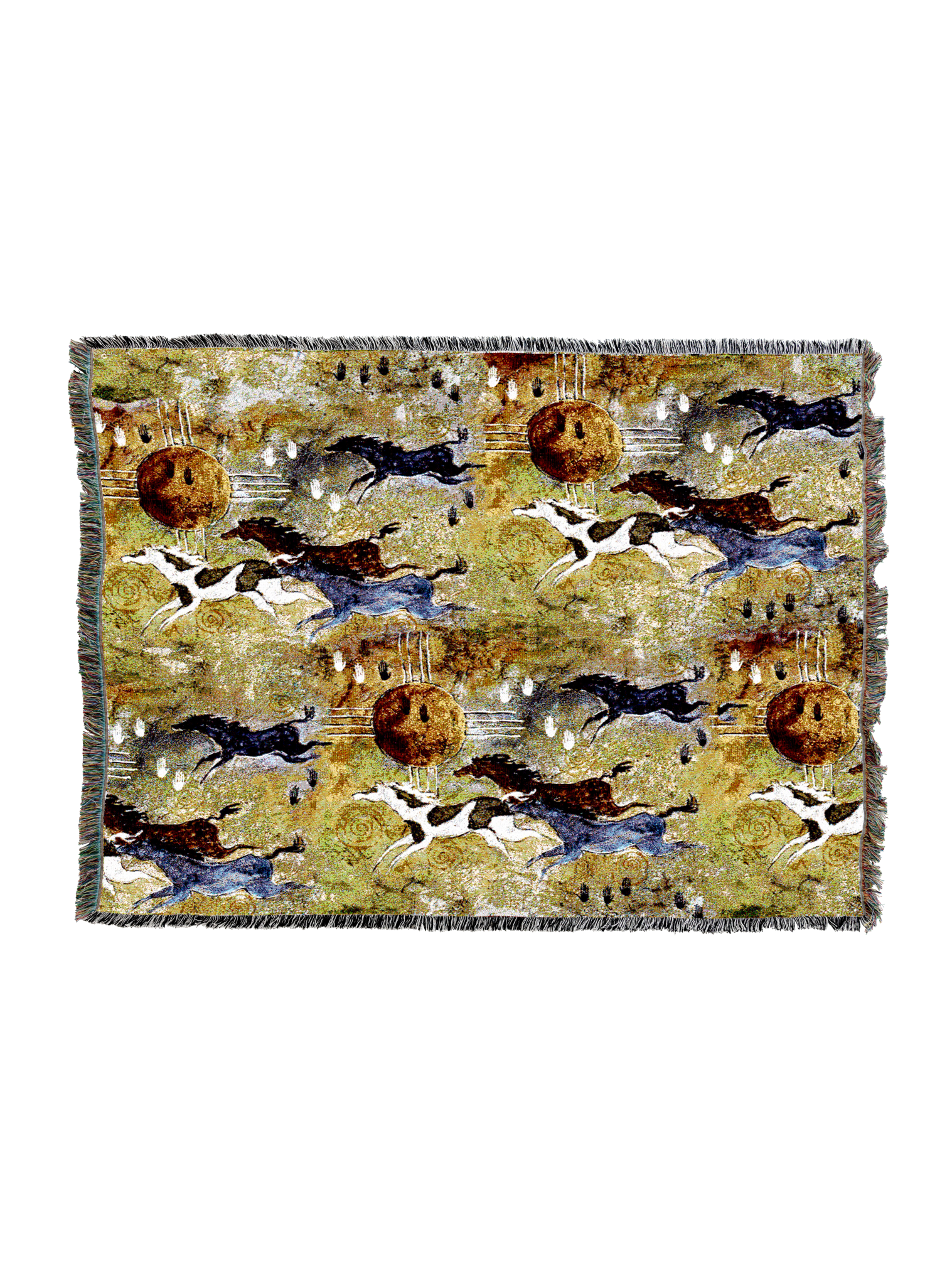 Horses Of Zia Blanket