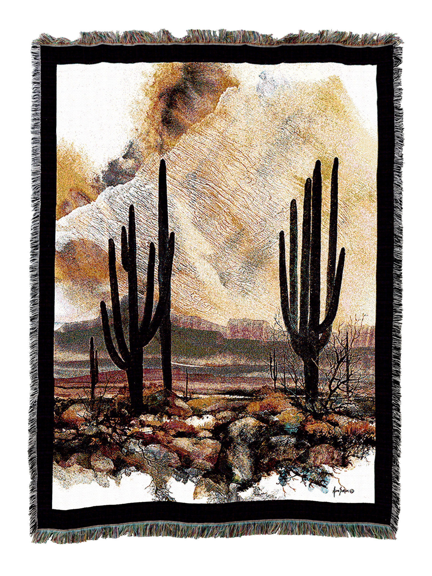 Sonoran Sentinels Tapestry Blanket