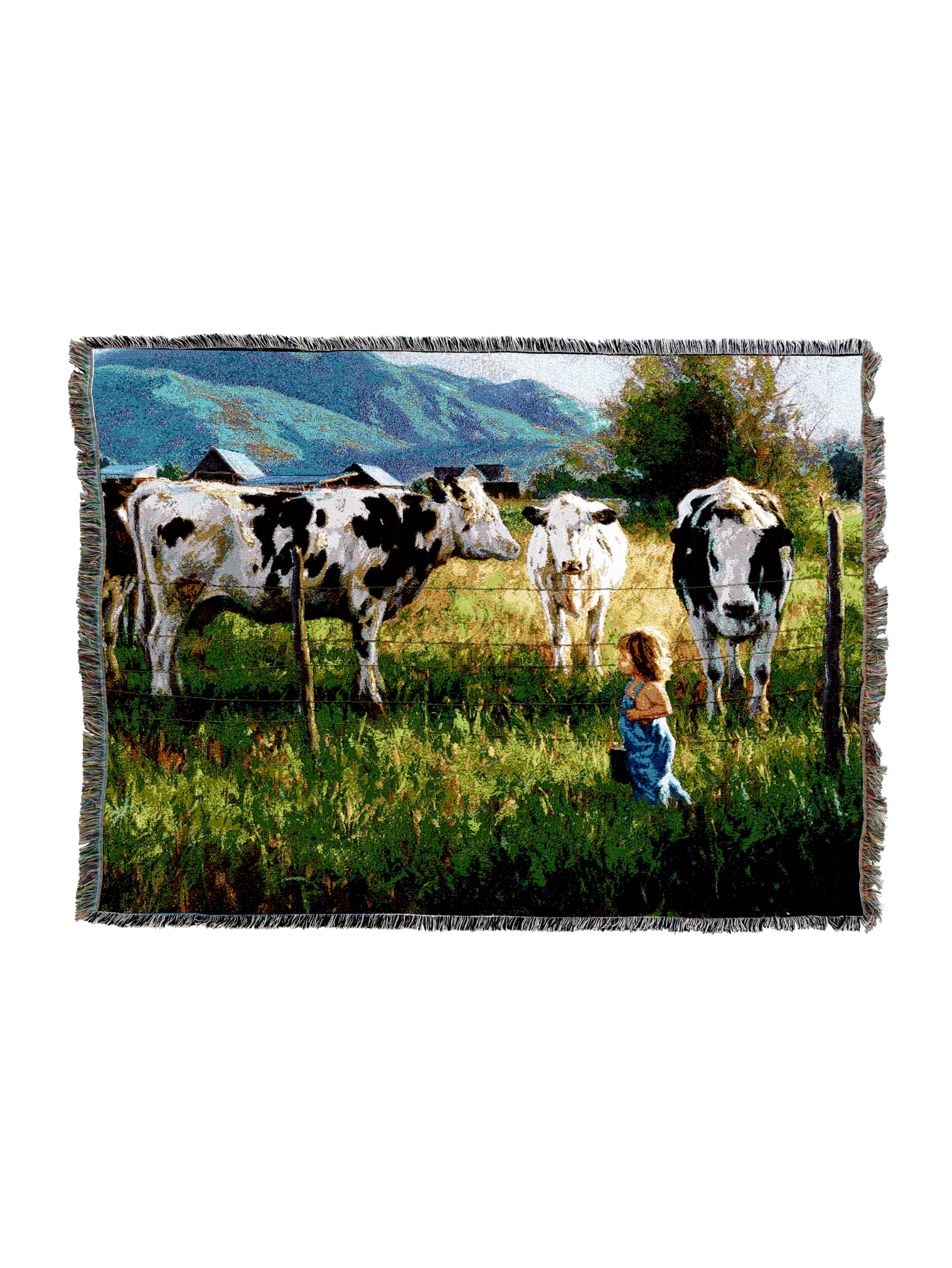 Anniken And The Cows Blanket