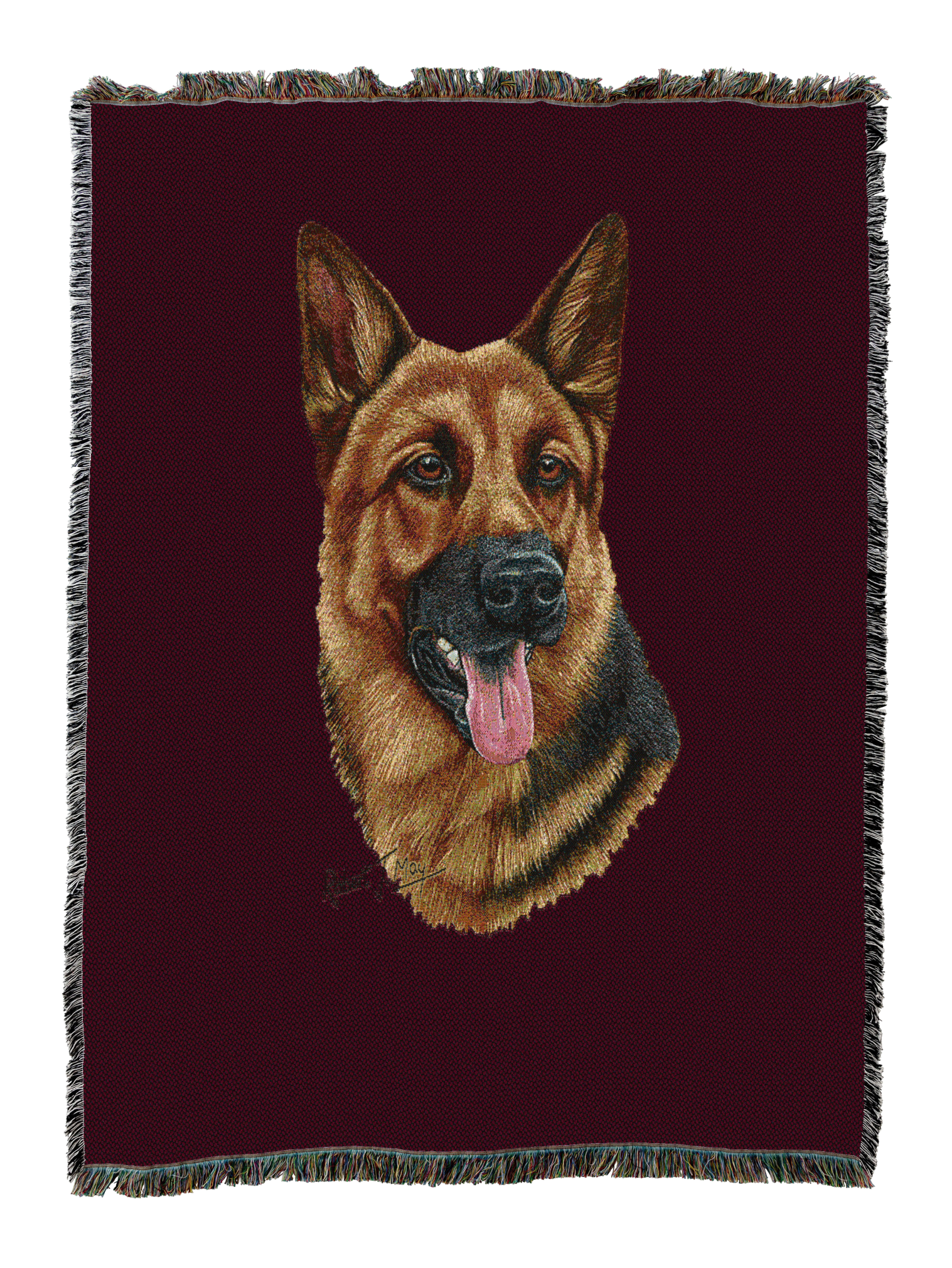 German Shepherd 2 Blanket