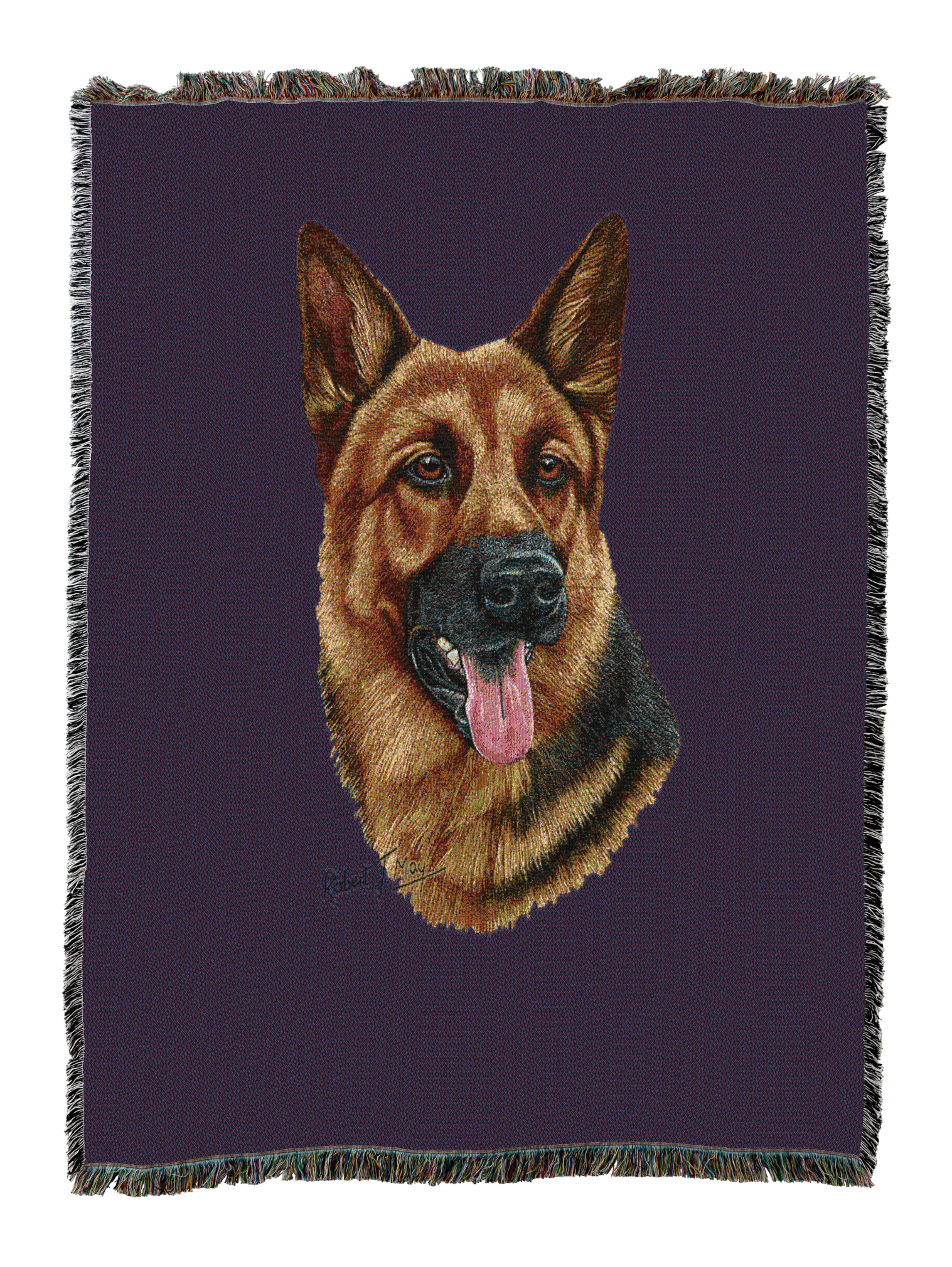 German Shepherd 2 Blanket