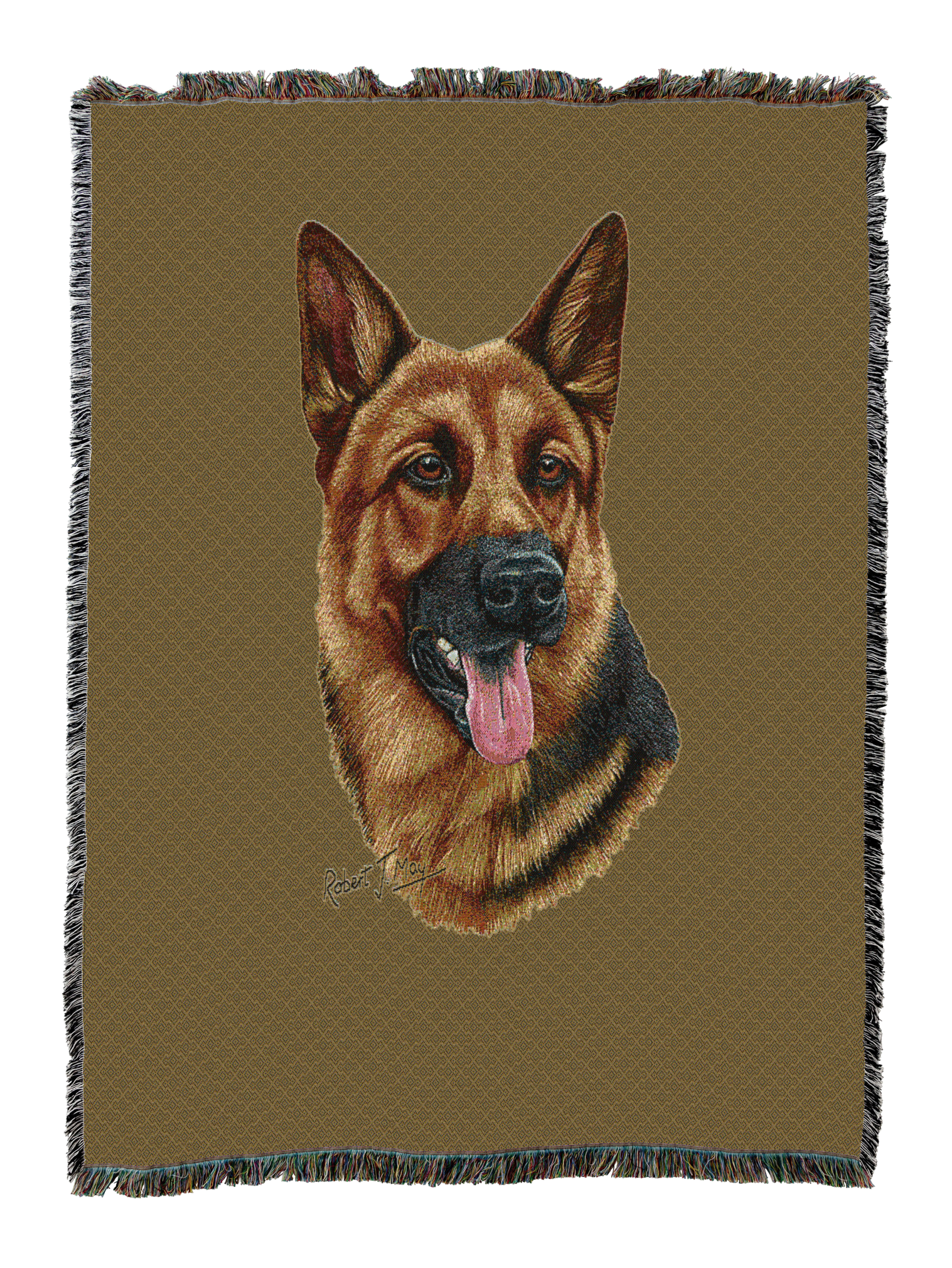 German Shepherd 2 Blanket
