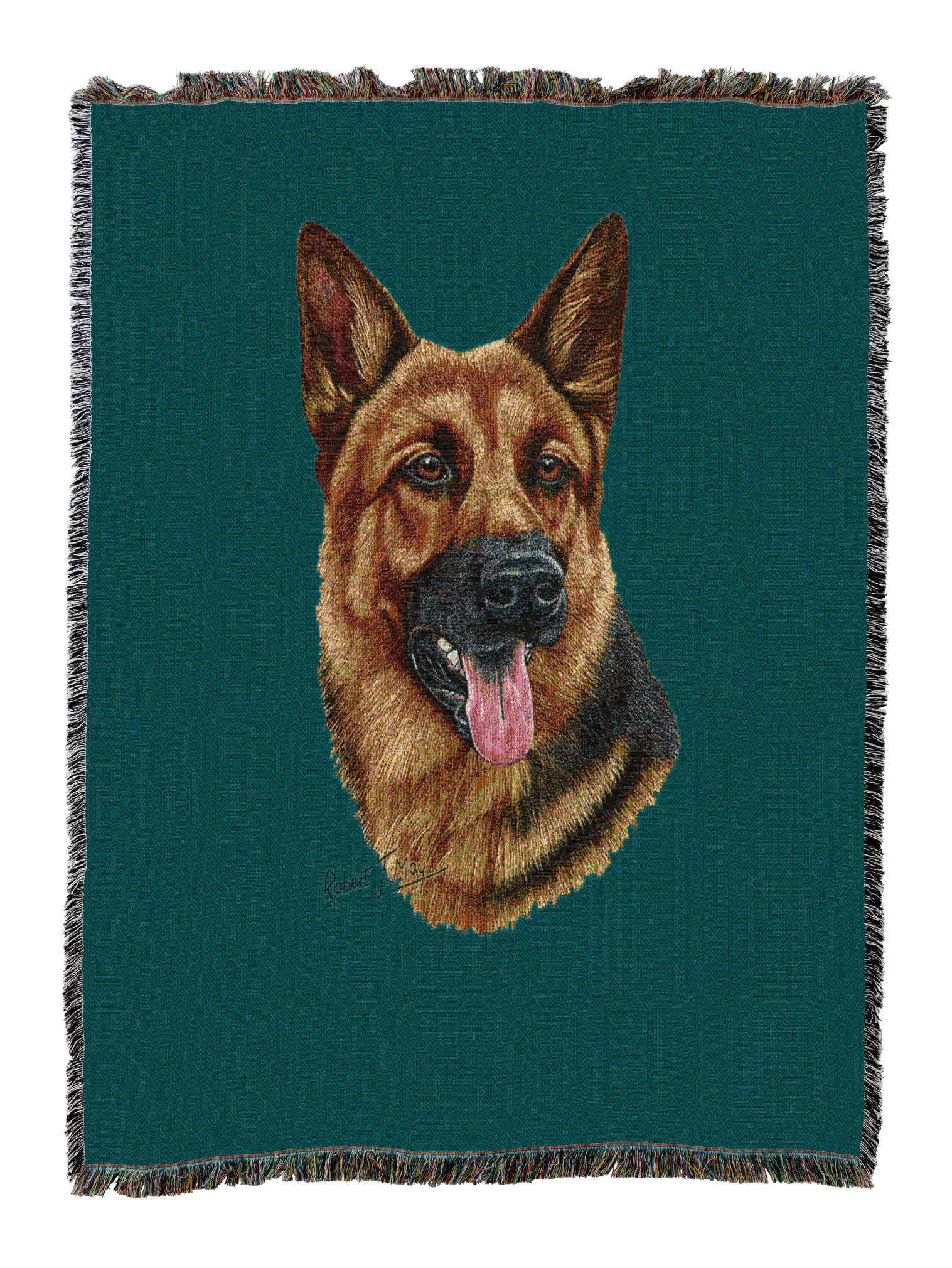 German Shepherd 2 Blanket