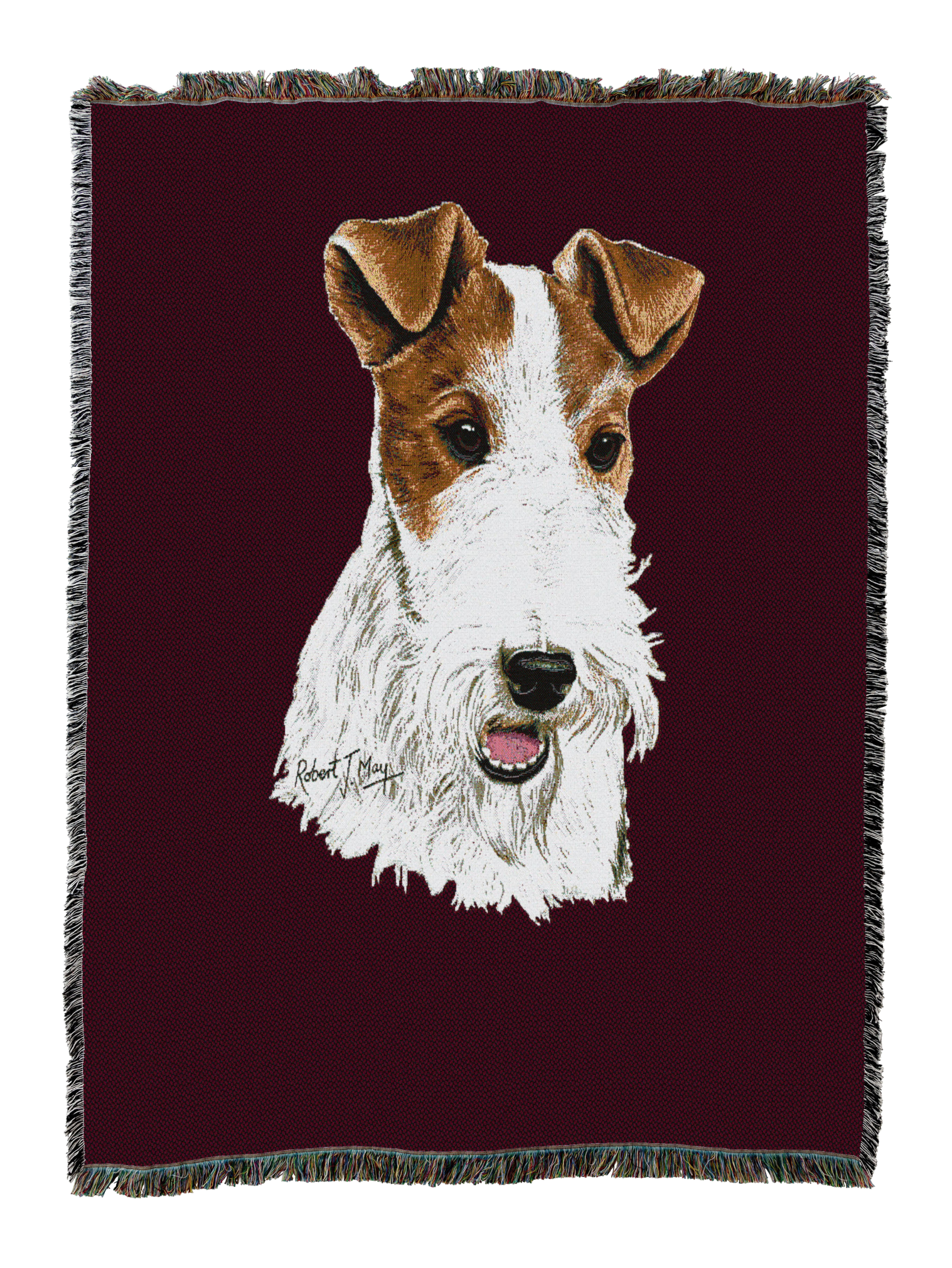Wire Fox Terrier Blanket