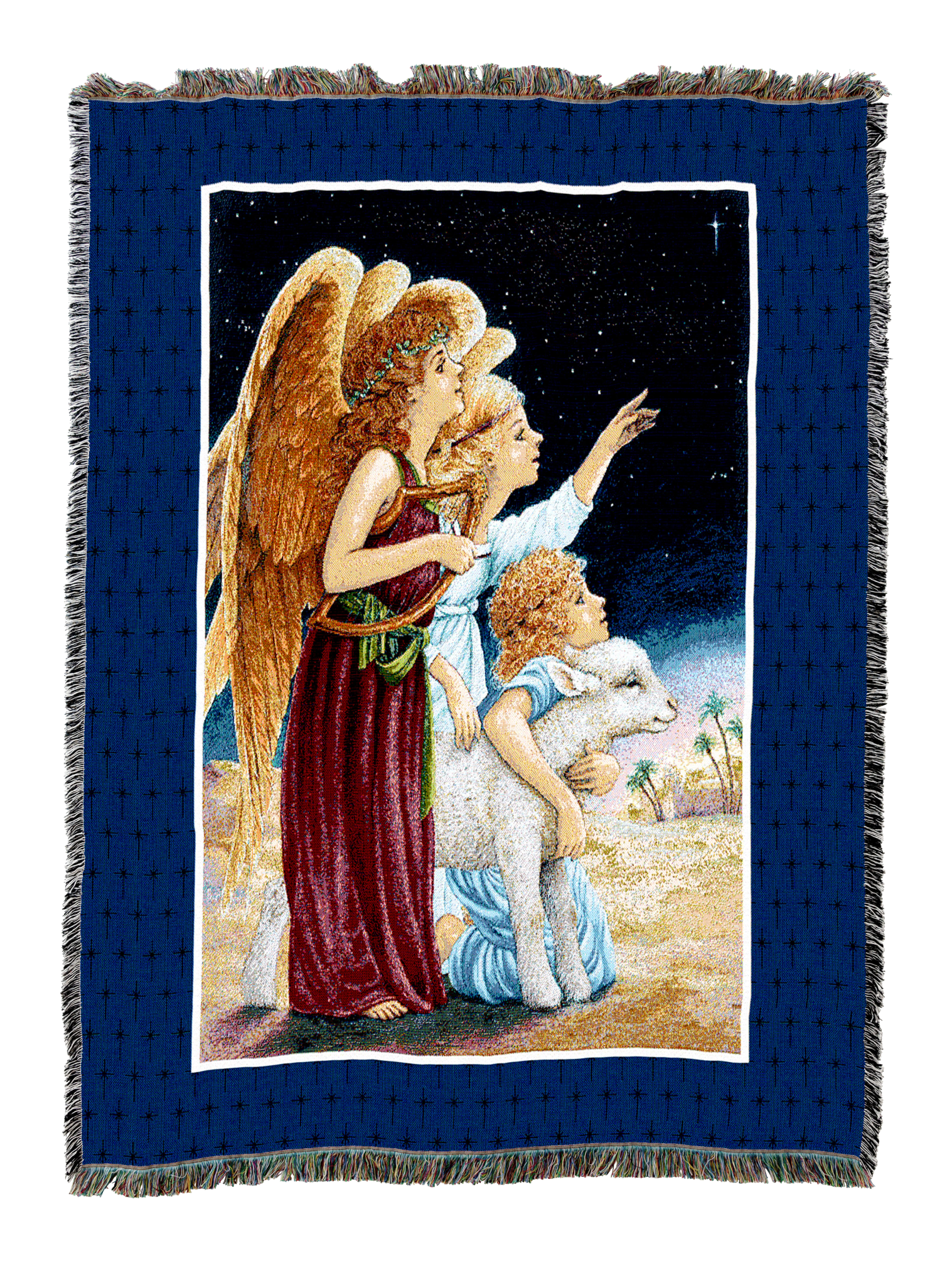 Angels At Night Blanket