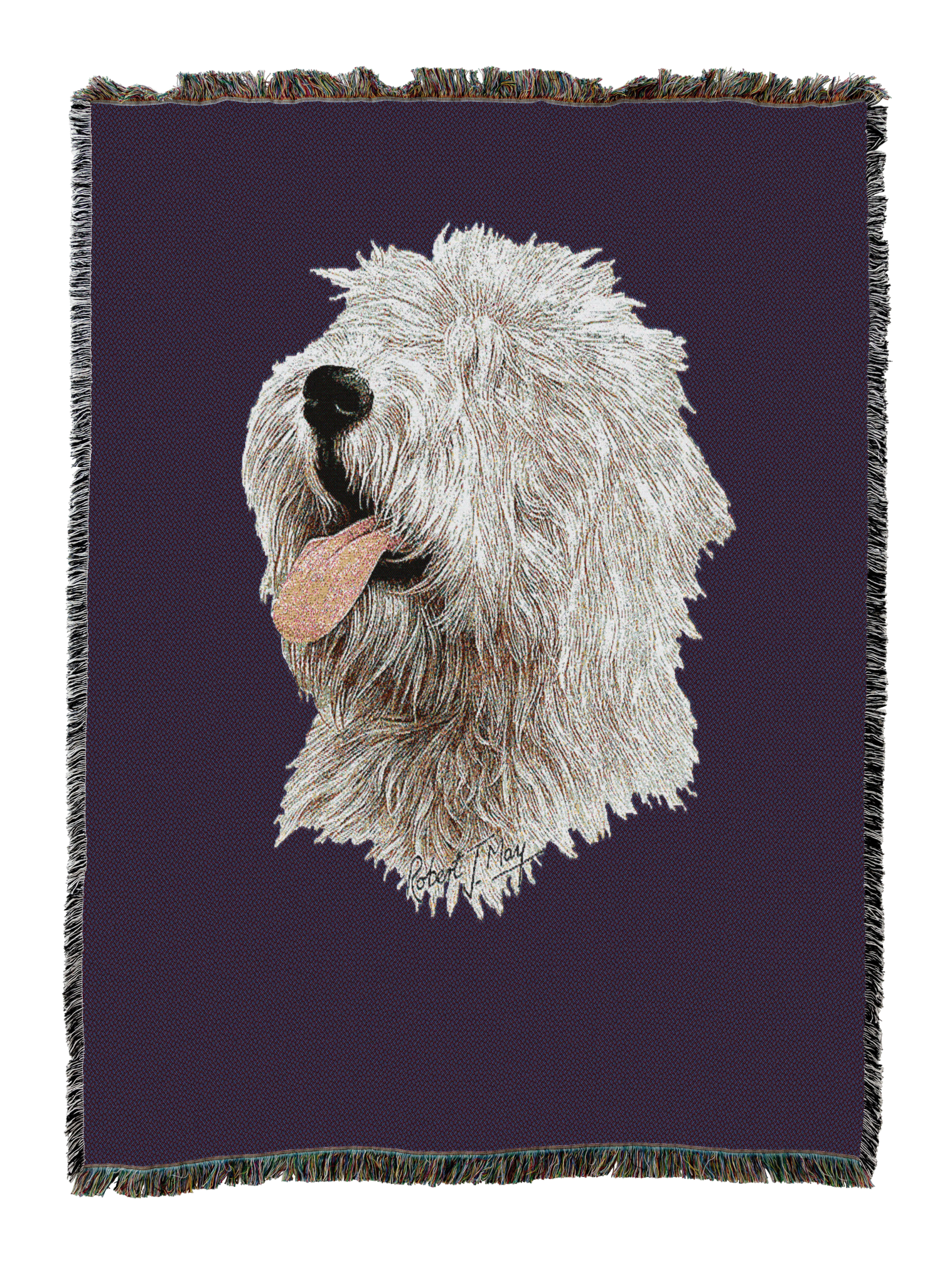 Old English Sheepdog 2 Blanket