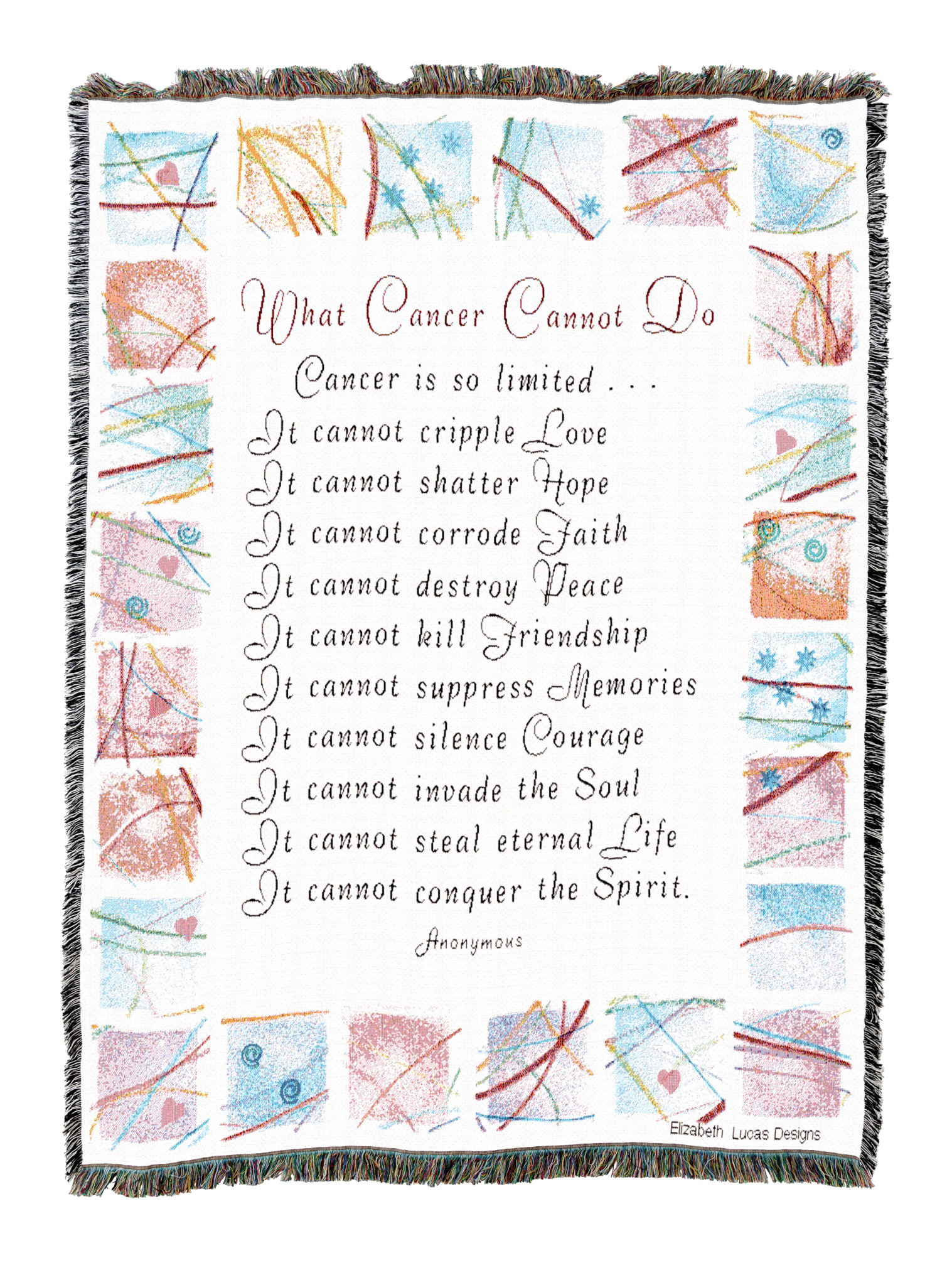 What Cancer Cannot Do Blanket