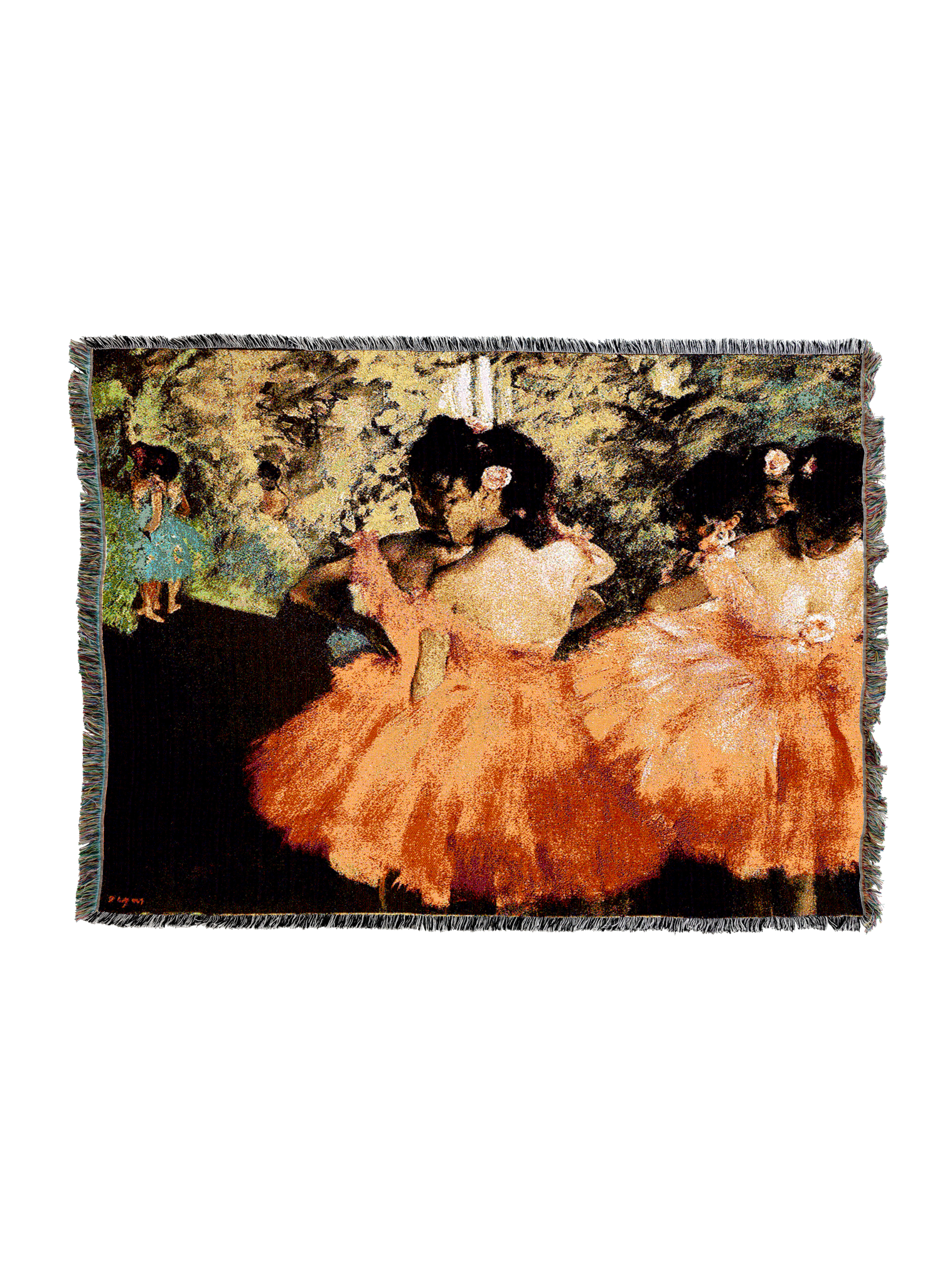 Dancers In Pink Blanket