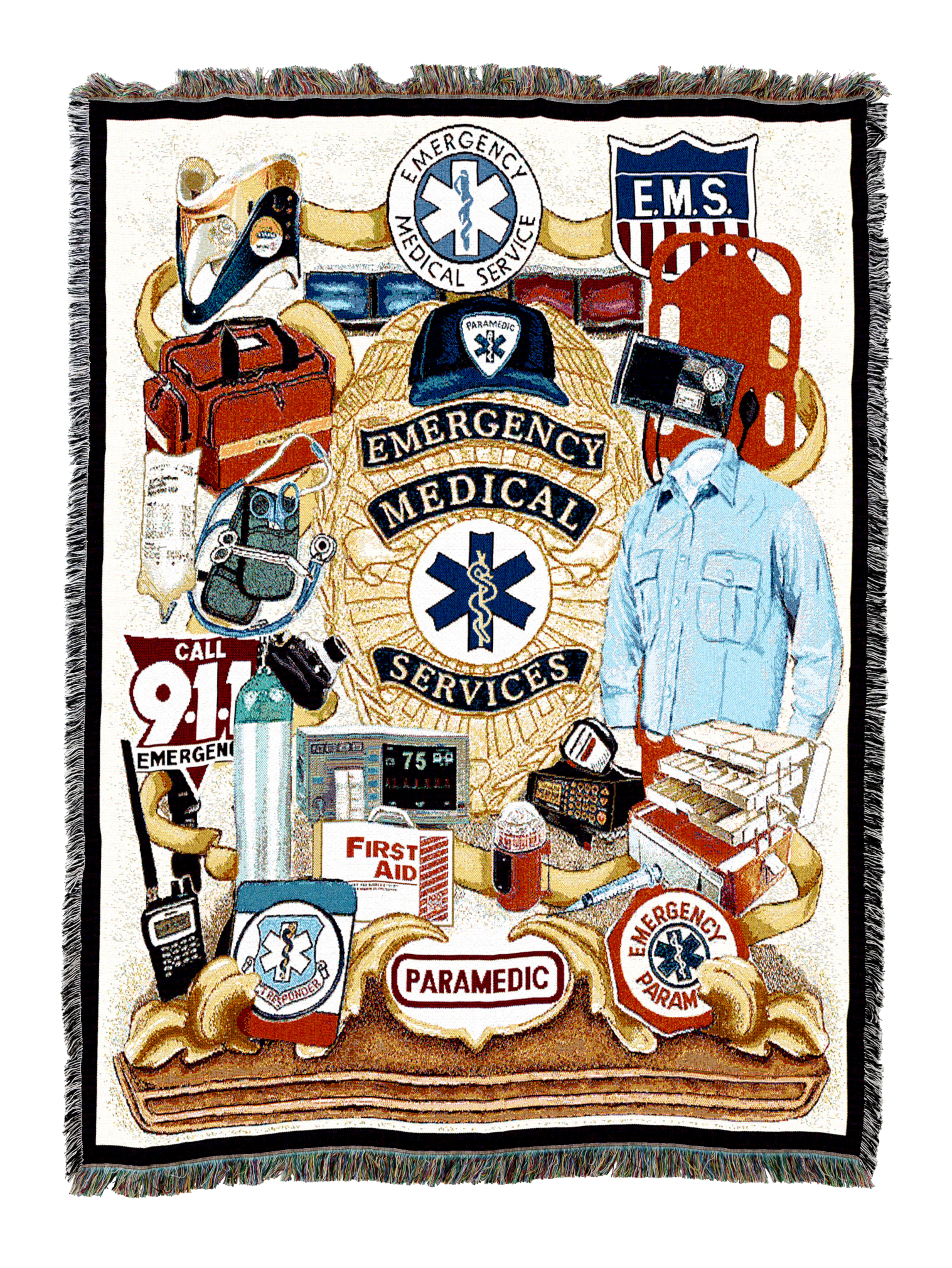 Ems Collage Blanket