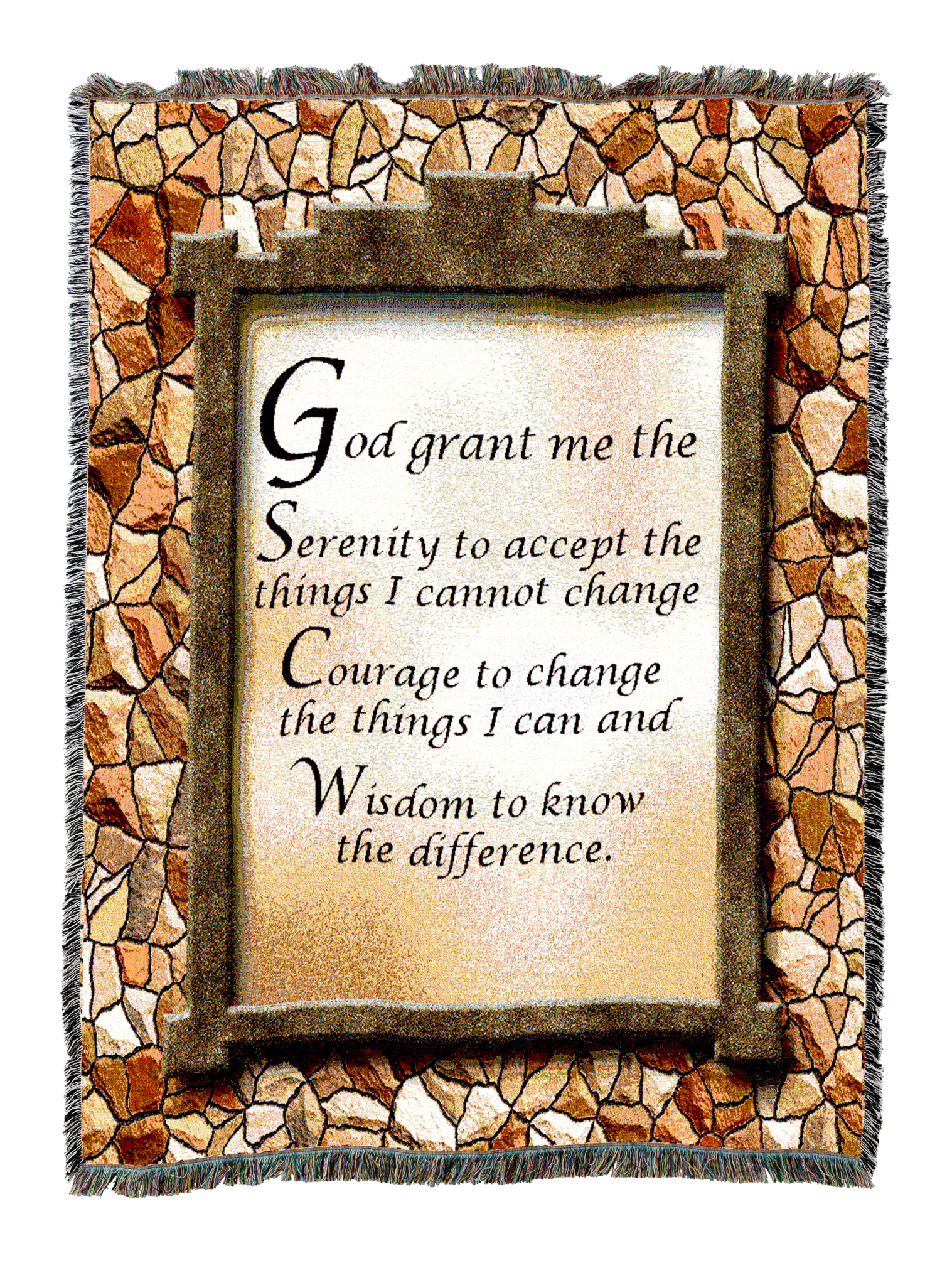 God Grant Me The Serenity Ii Blanket