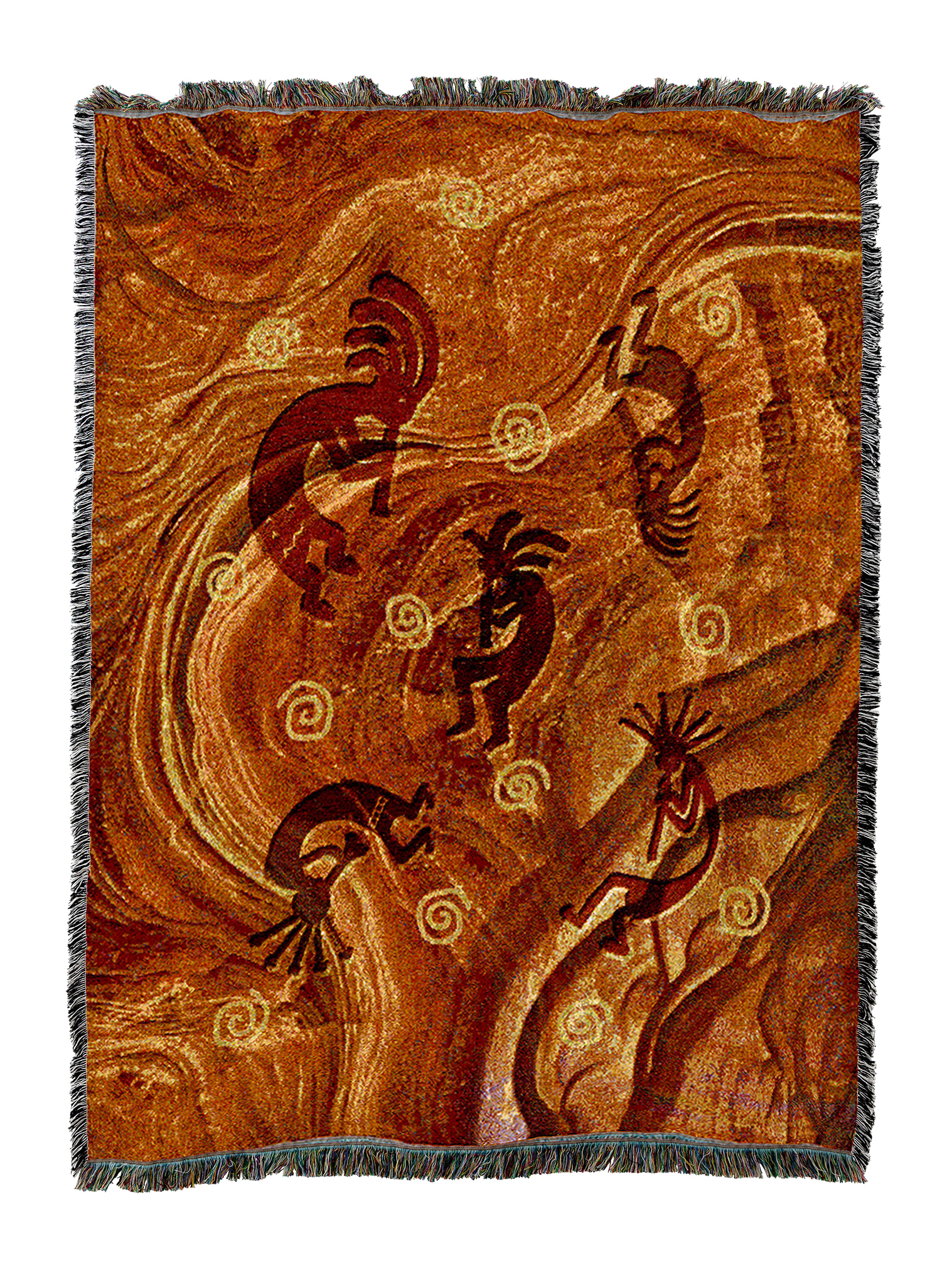 Kokopelli The Ancient Ones Blanket