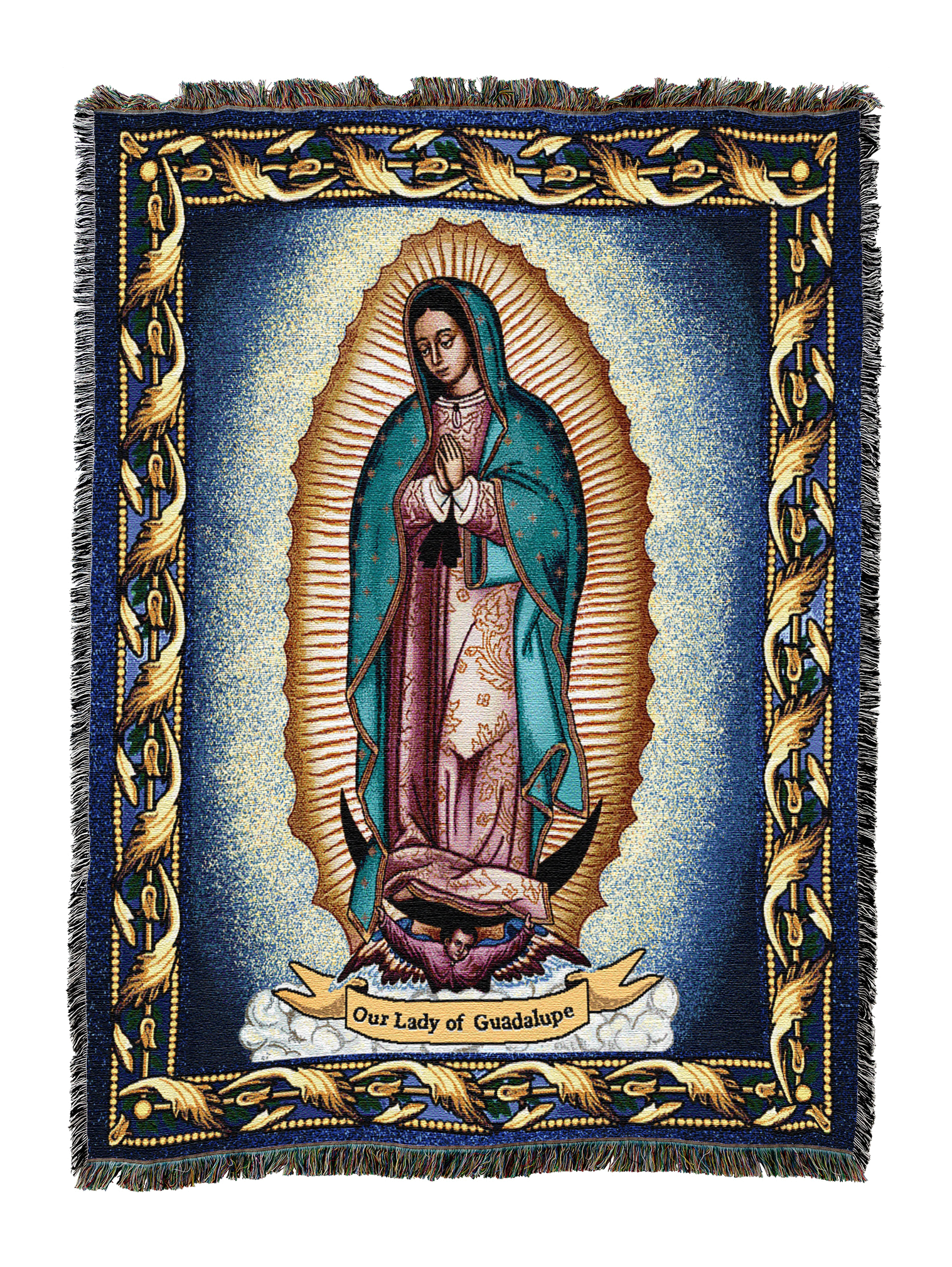 Our Lady Of Guadalupe Blanket