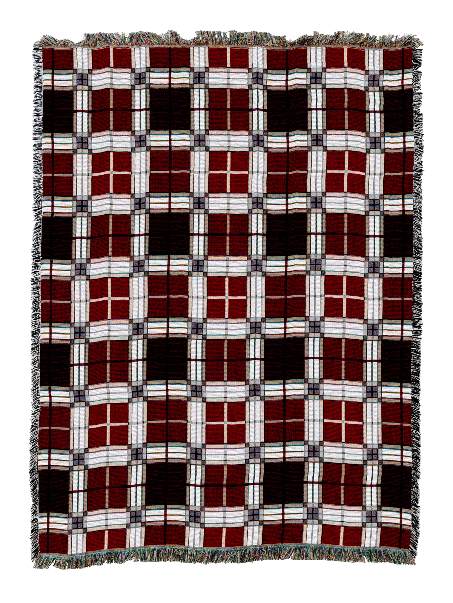 Brickcraft Plaid Blanket