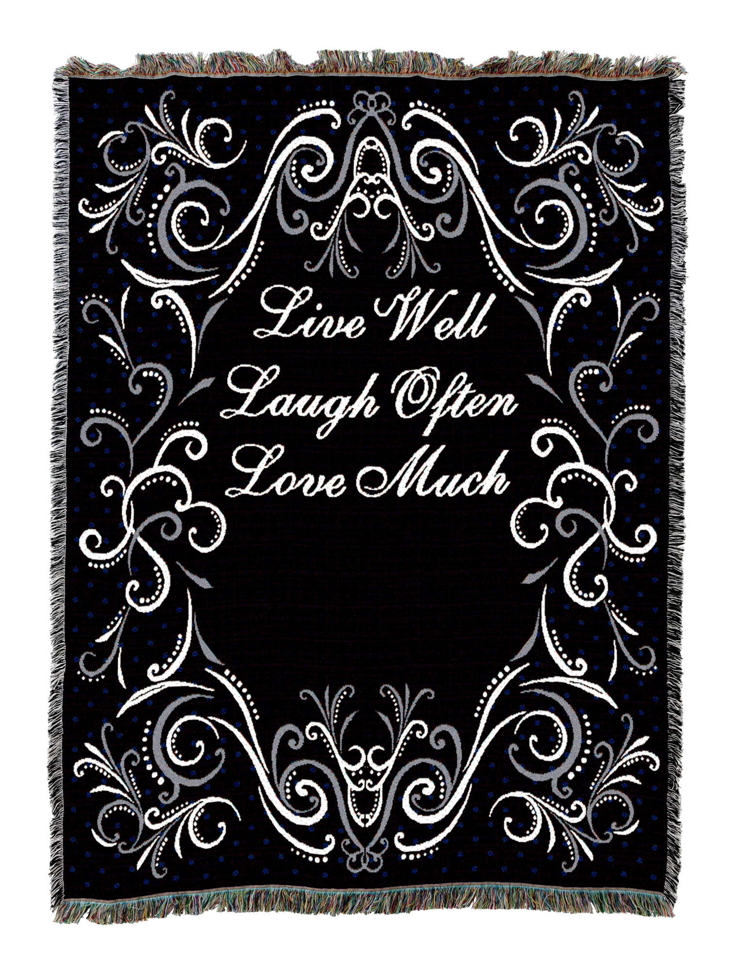 Life Scroll Toffee Blanket