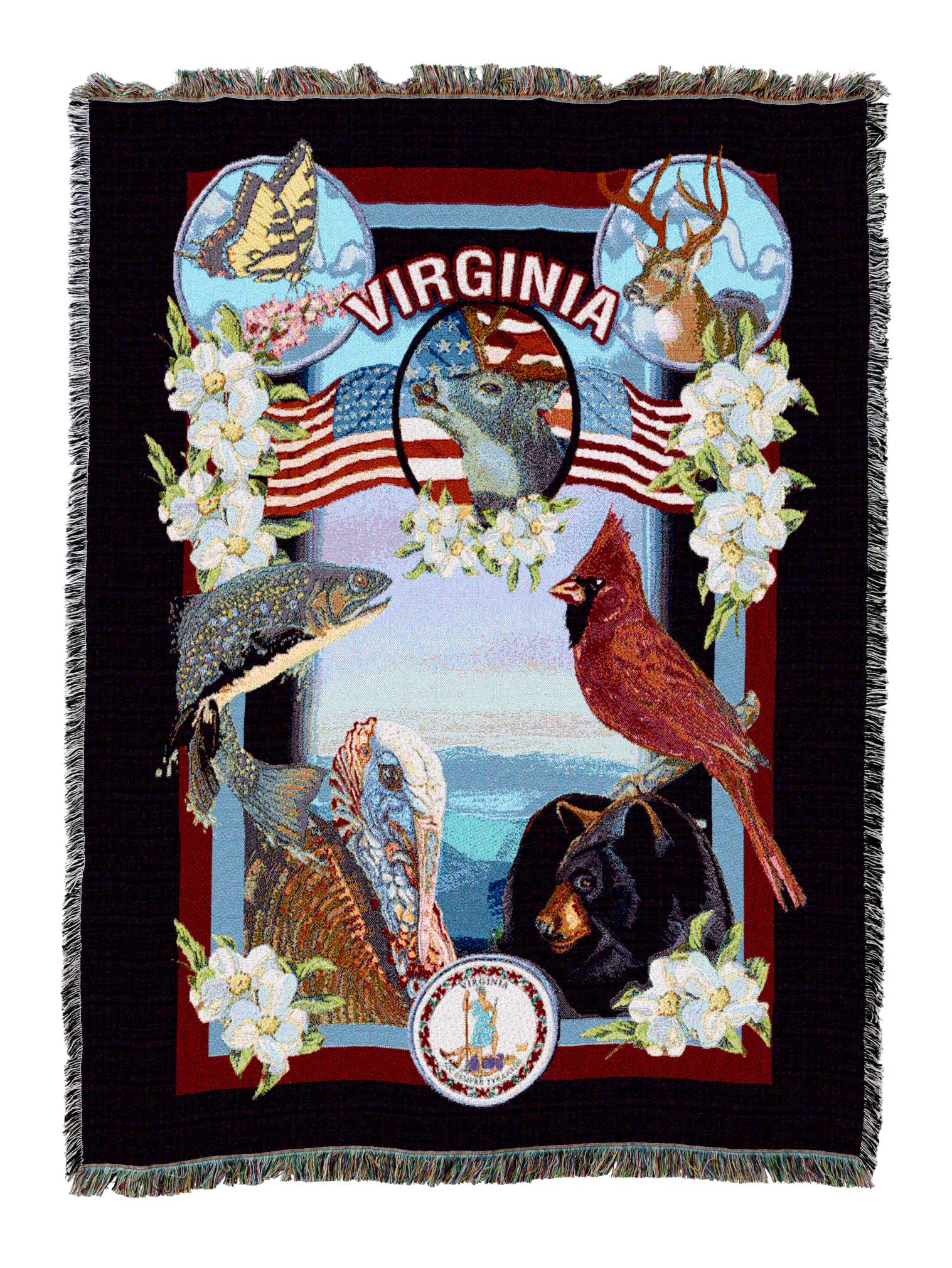 State Of Virginia Blanket