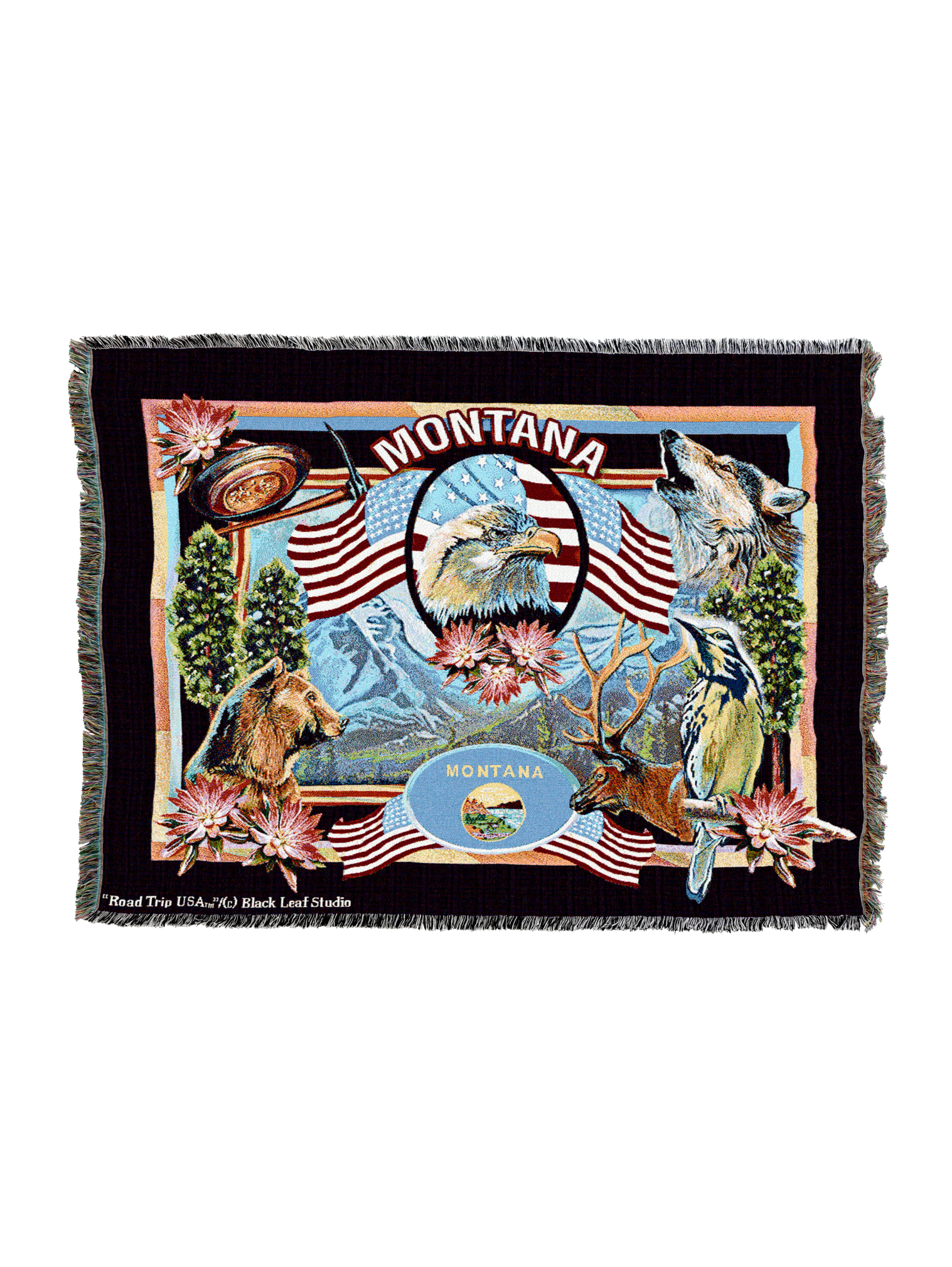 State Of Montana Blanket